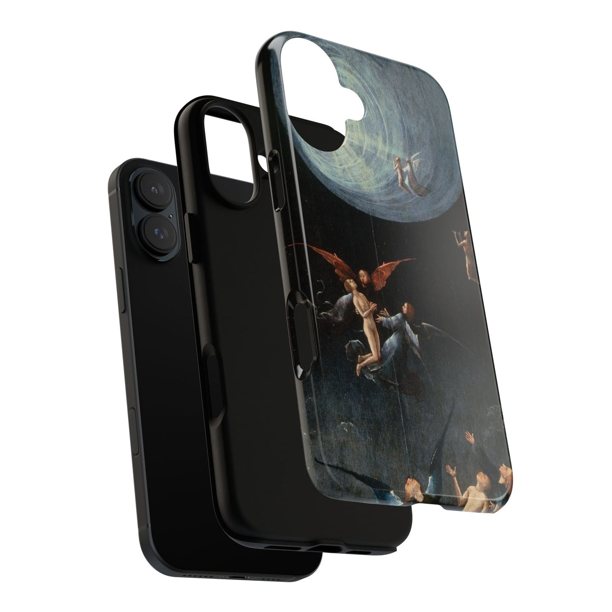 Visioni dell'Aldilà Ascensione dei Beati di Hieronymus Bosch - Cover Robusta per iPhone