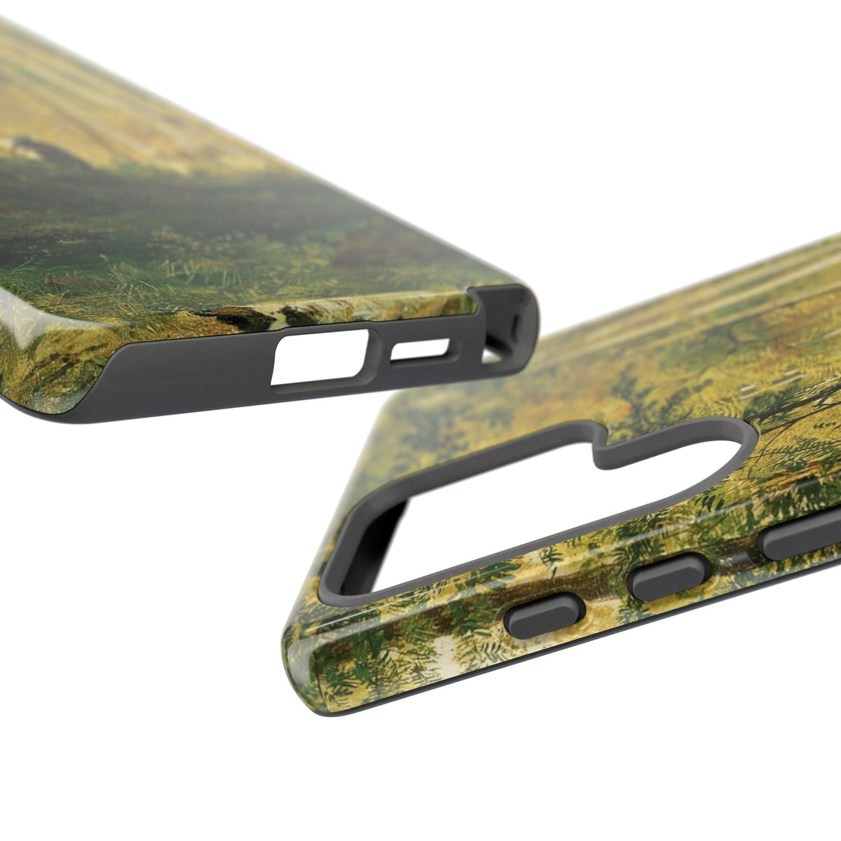 Landscape with a Hunter Valaam Island by Ivan Ivanovich Shishkin - Samsung Tough Case