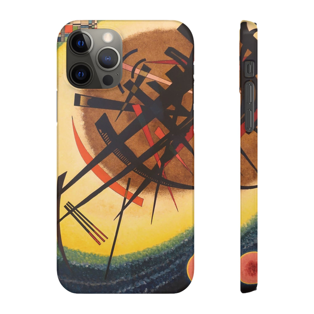 In the Bright Oval by Vasily Kandinsky - iPhone Slim Case