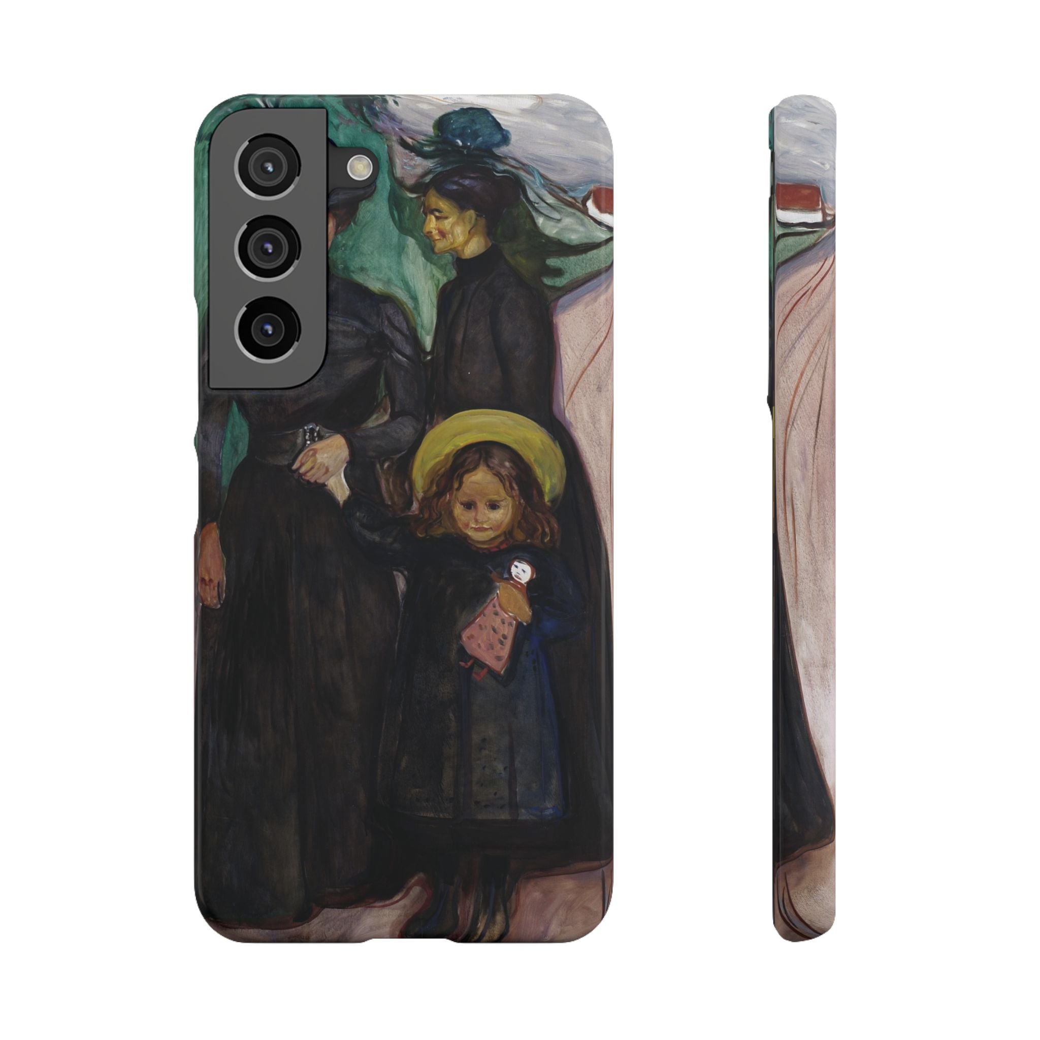 The Family by Edvard Munch - Samsung Slim Case