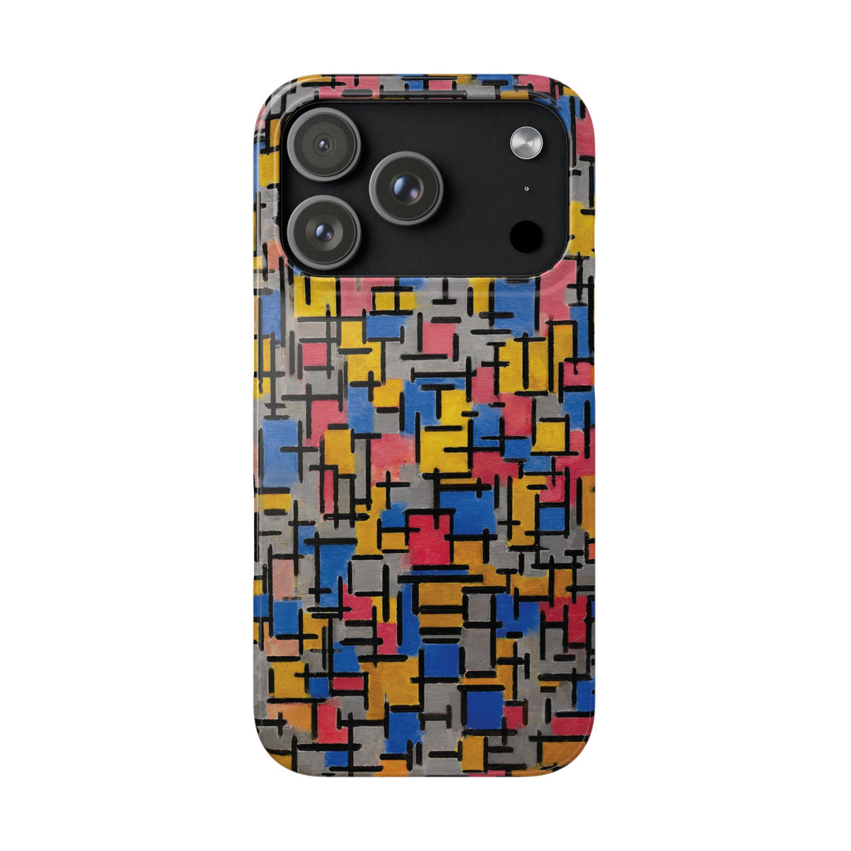 Composition by Piet Mondrian - iPhone Slim Case
