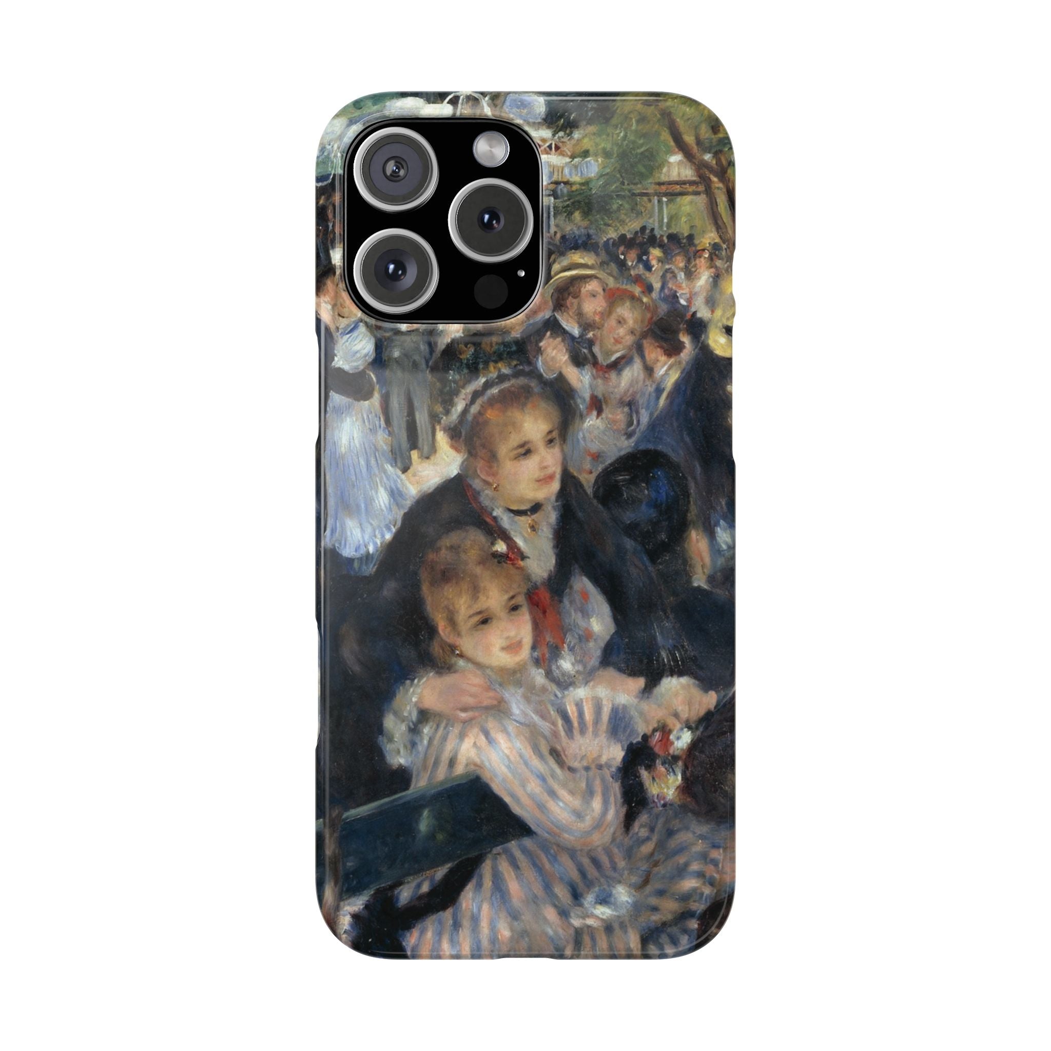 Le Moulin de la Galette by Pierre Auguste Renoir - iPhone Slim Case