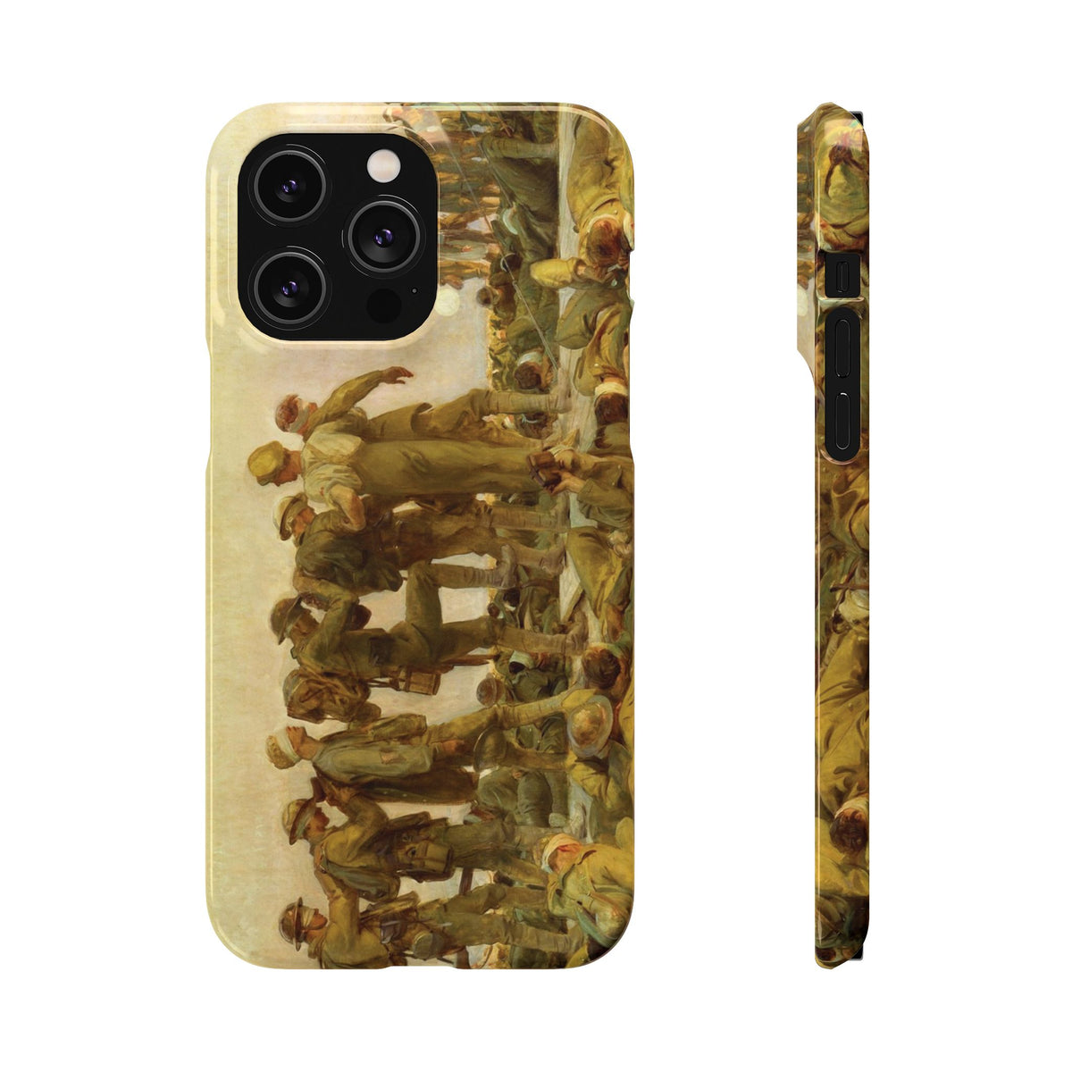 Gassed by John Singer Sargent - iPhone Slim Case
