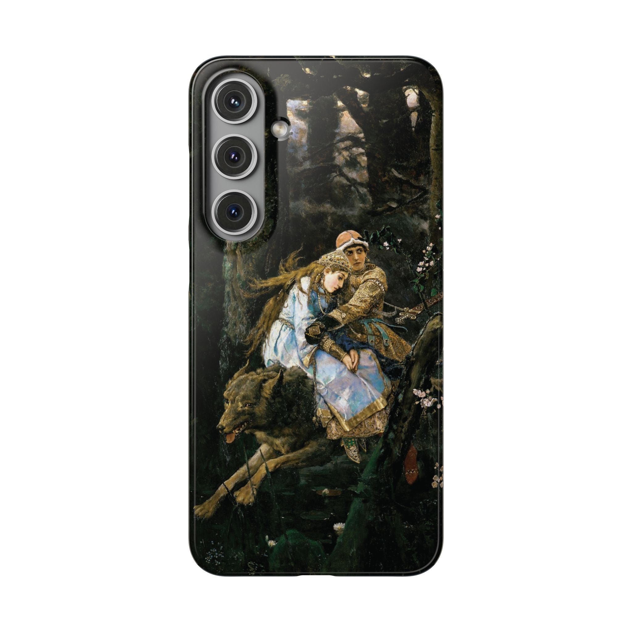 Ivan Tsarevich Riding the Grey Wolf by Viktor Vasnetsov - Samsung Slim Case