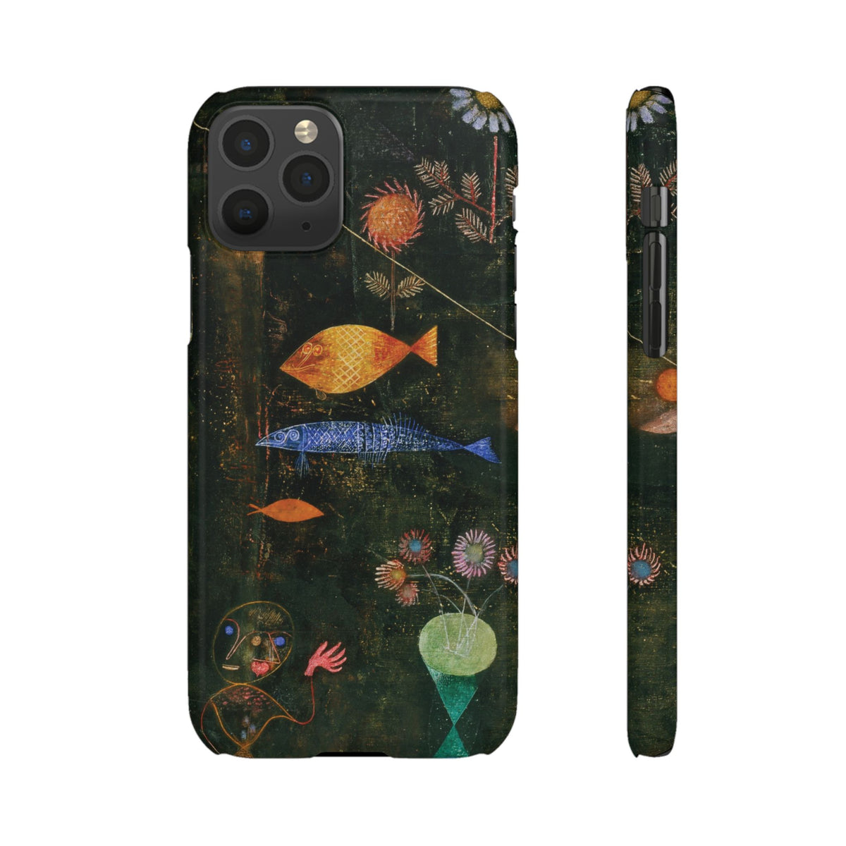 Fish Magic by Paul Klee - iPhone Slim Case