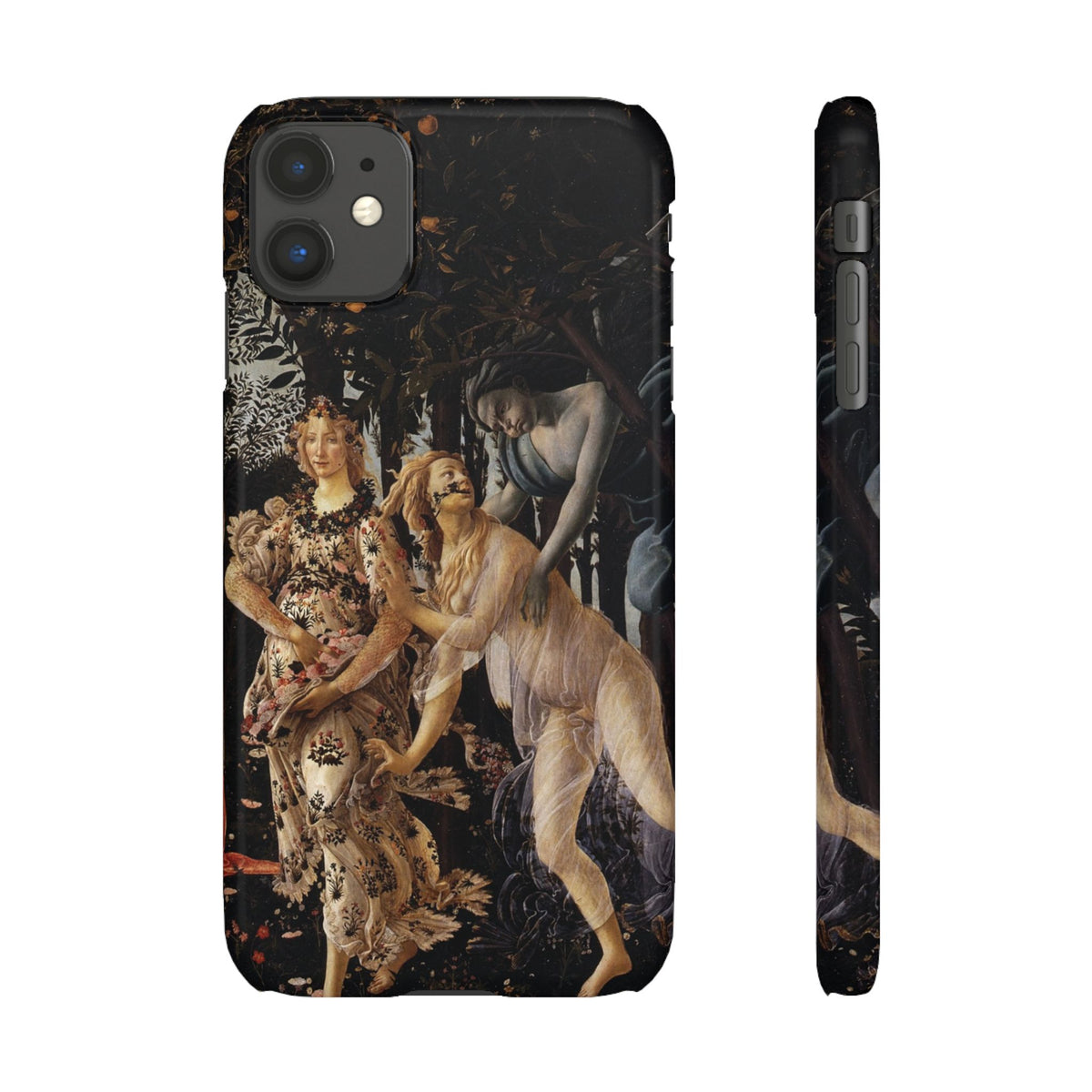 Flora and Zephyr from Primavera by Sandro Botticelli - iPhone Slim Case