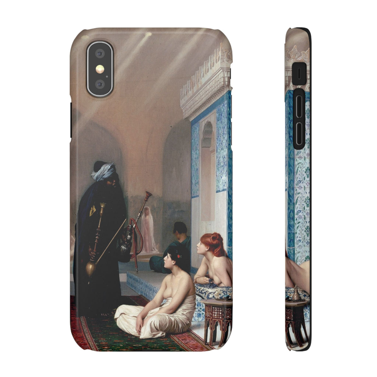 Pool in a Harem by Jean-Leon Gerome - iPhone Slim Case