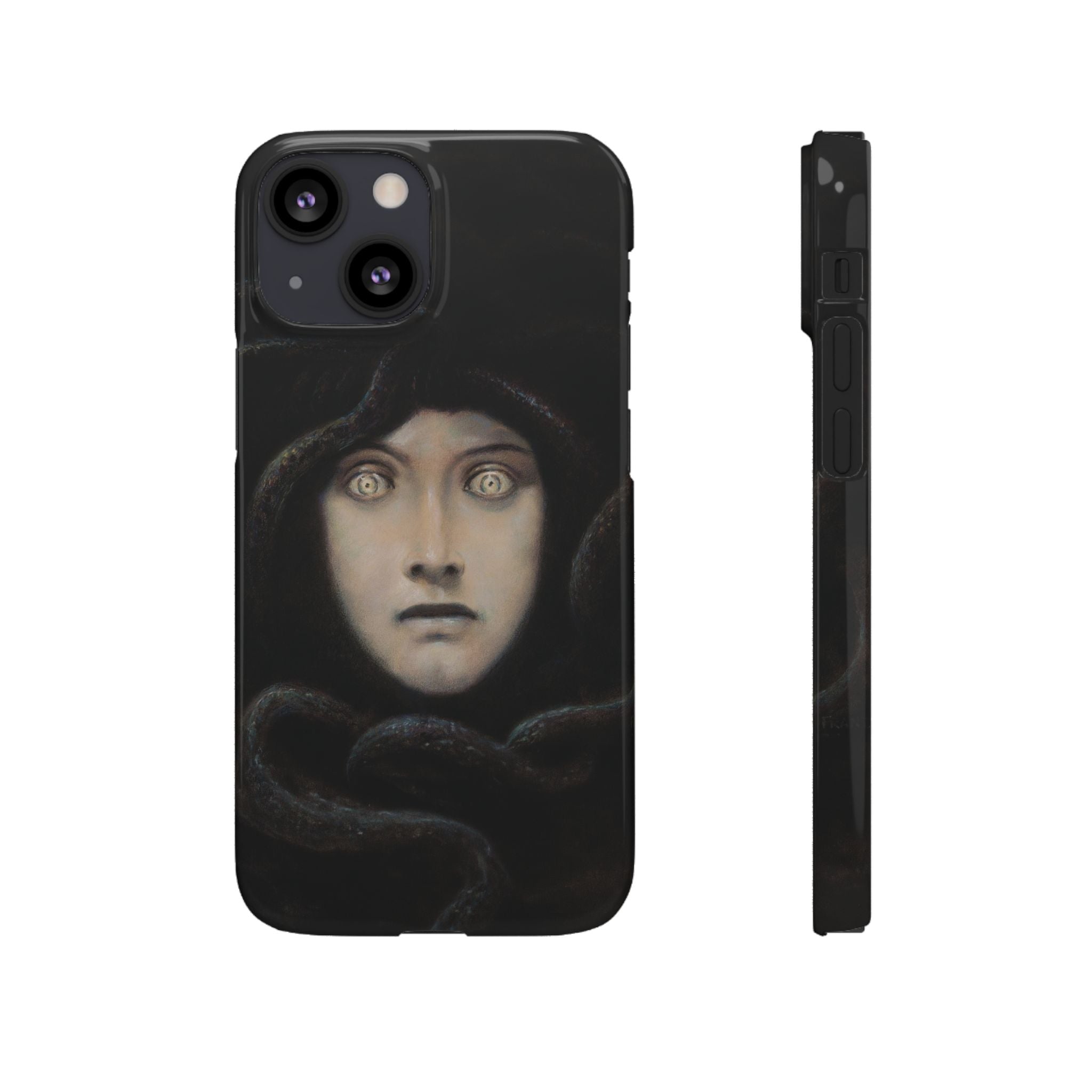 Head of Medusa by Franz von Stuck - iPhone Slim Case