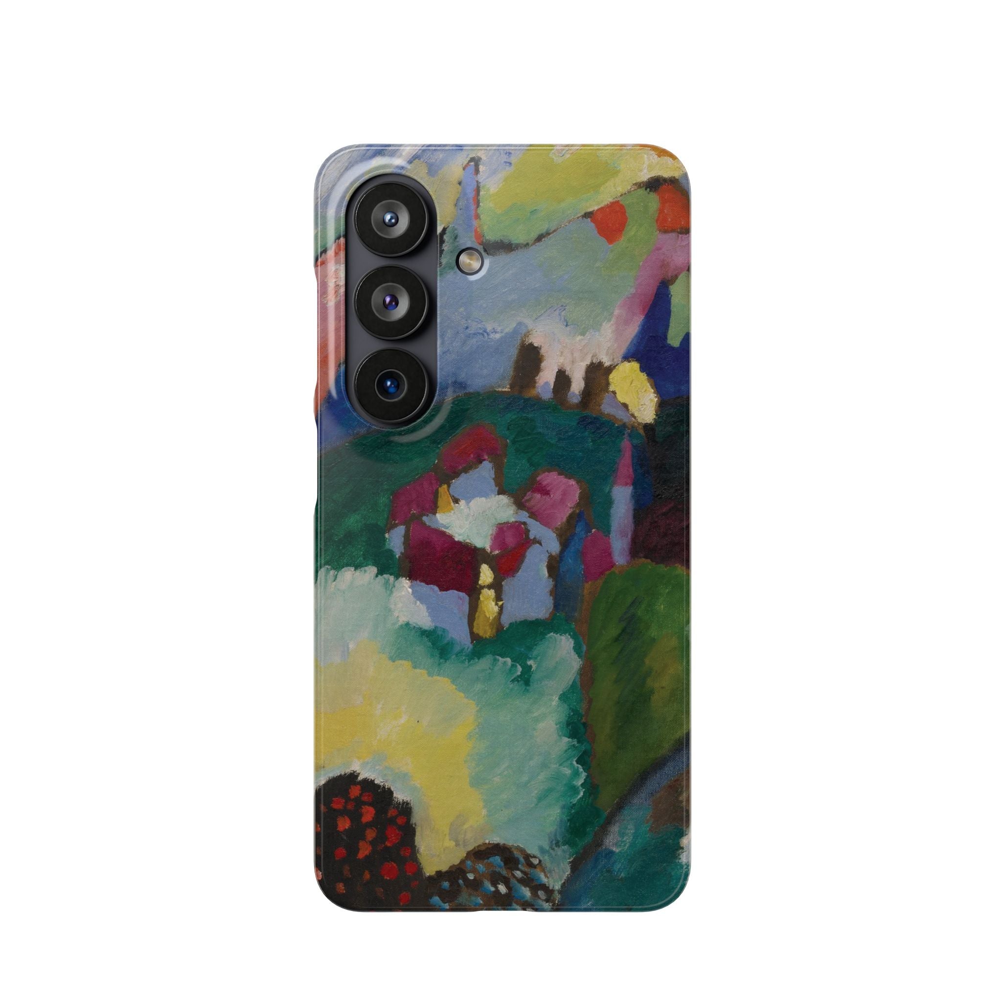 Landscape with Factory Chimney by Vasily Kandinsky - Samsung Slim Case
