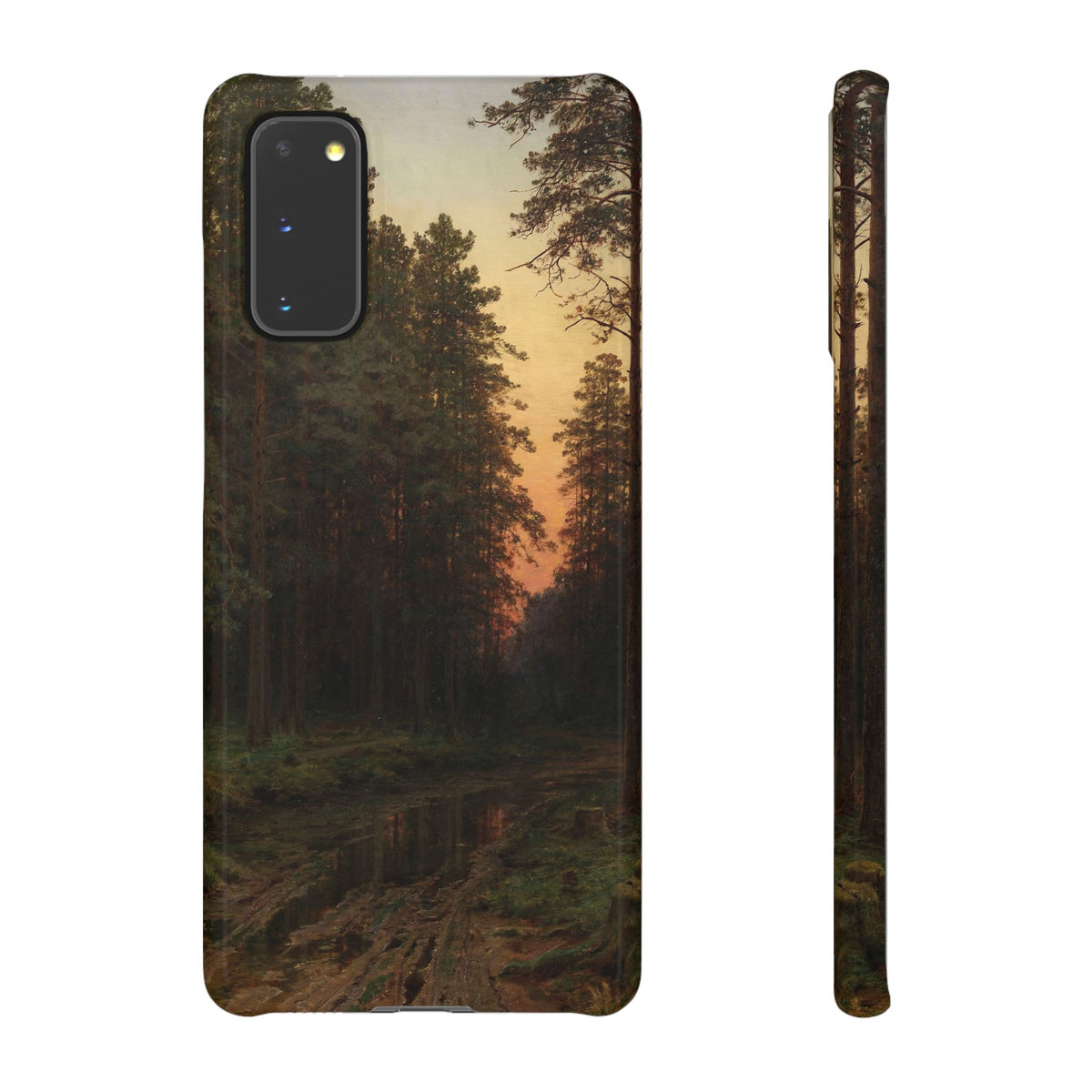 Evening Glow by Ivan Ivanovich Shishkin - Samsung Slim Case