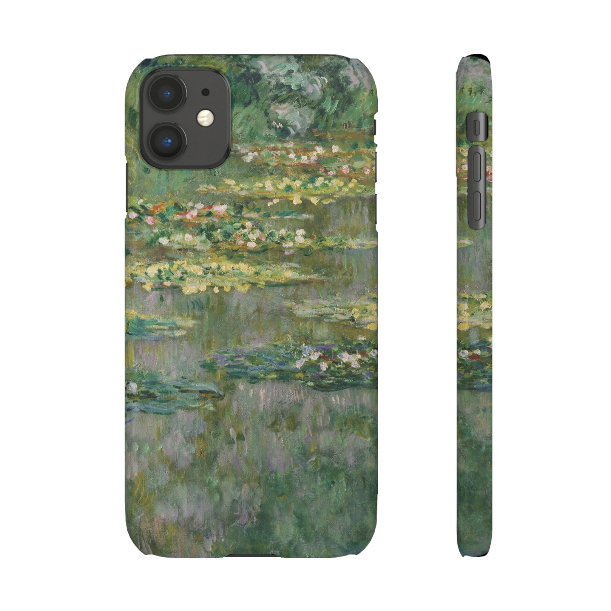 Le Bassin des Nymphéas by Claude Monet - iPhone Slim Case