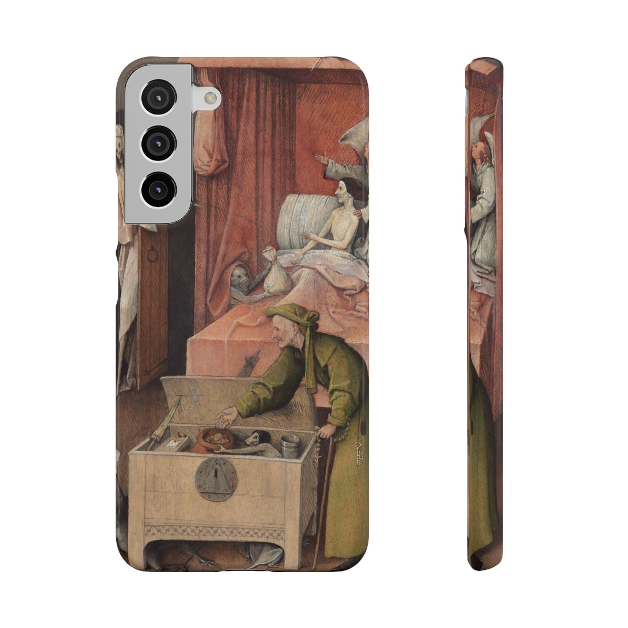 Der Tod des Geizhalses von Hieronymus Bosch – Samsung Slim Case