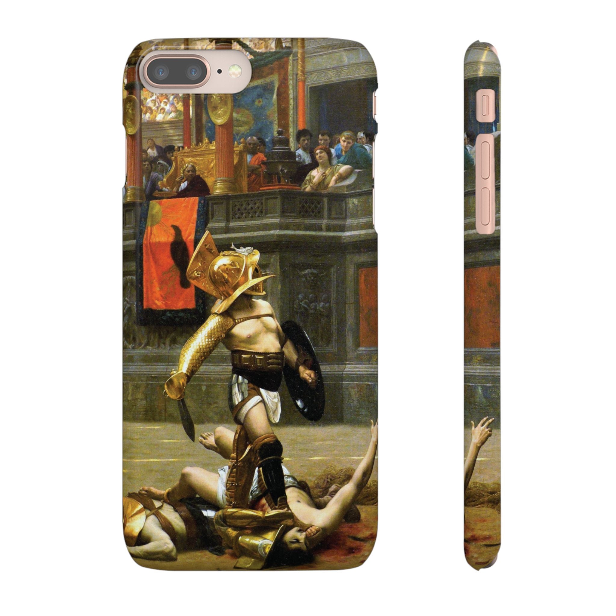 Pollice Verso by Jean Leon Gerome - iPhone Slim Case