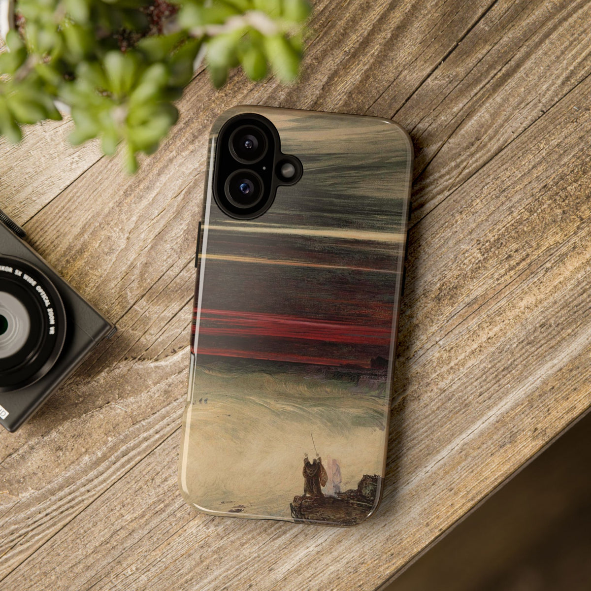 Die Vernichtung von Pharaos Heer von John Martin - iPhone Tough Case