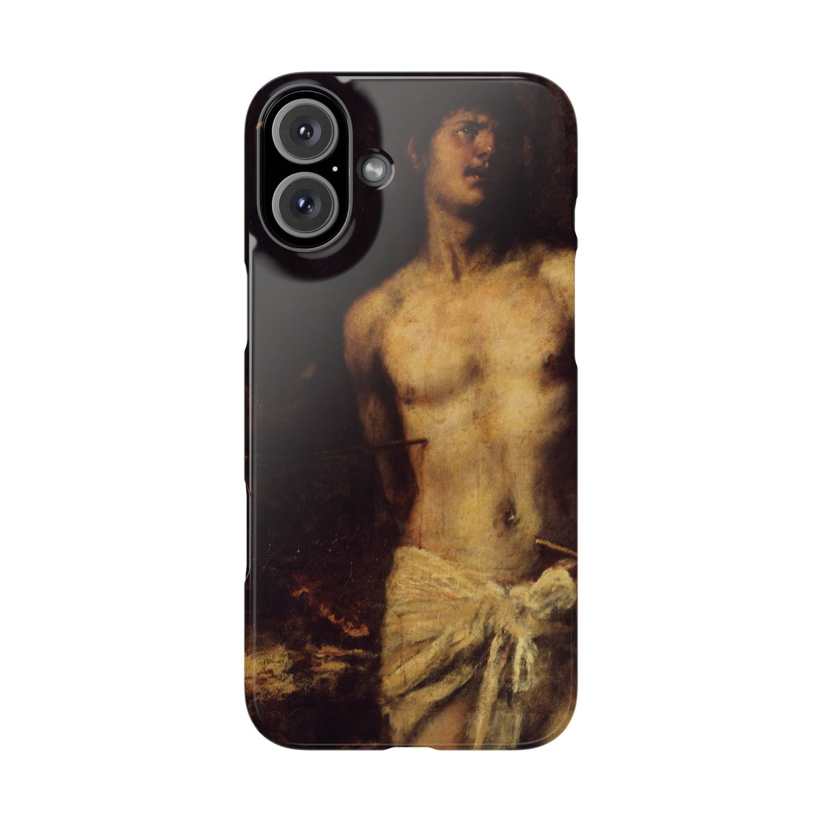 Saint Sebastian by Titian - iPhone Slim Case