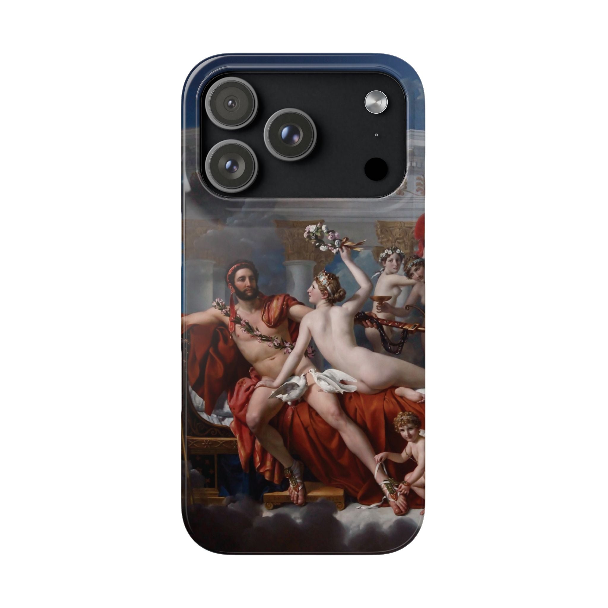 The Death of Marat by Jacques-Louis David - iPhone Slim Case