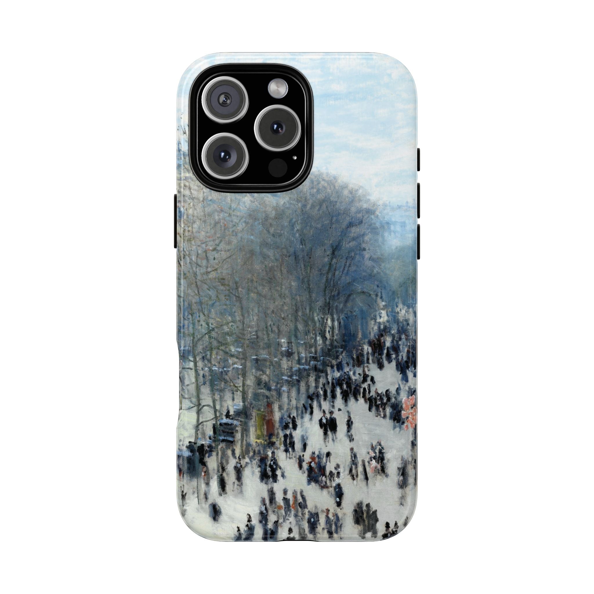 Boulevard des Capucines by Claude Monet - iPhone Tough Case