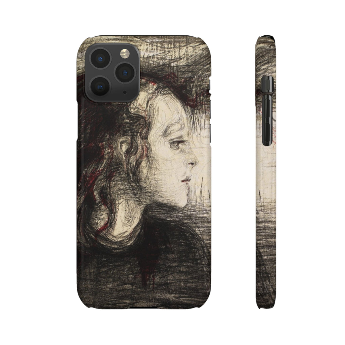 The Sick Child by Edvard Munch - iPhone Slim Case