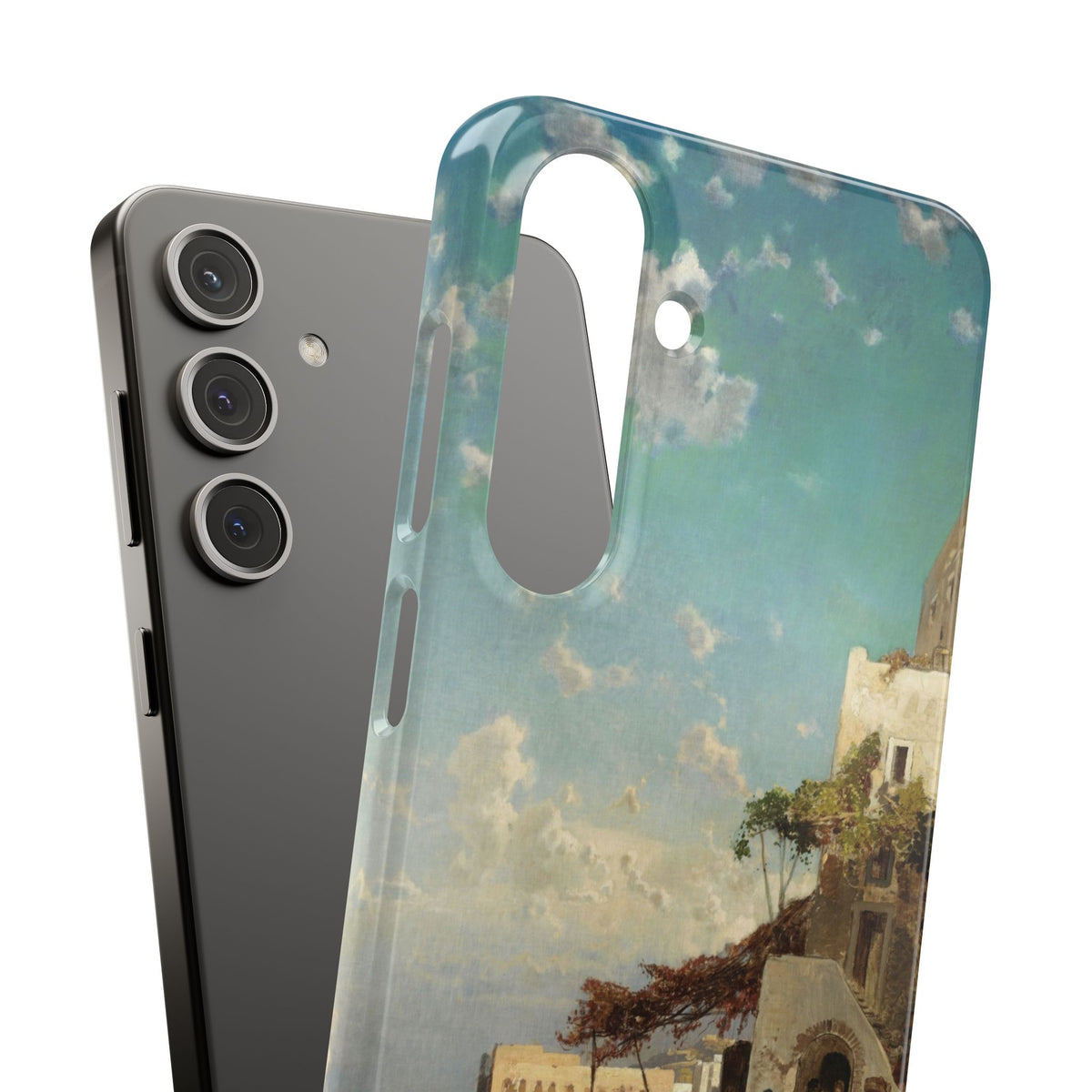 Riunione Serale dei Pescatori di Hermann Corrodi - Cover Sottile Samsung