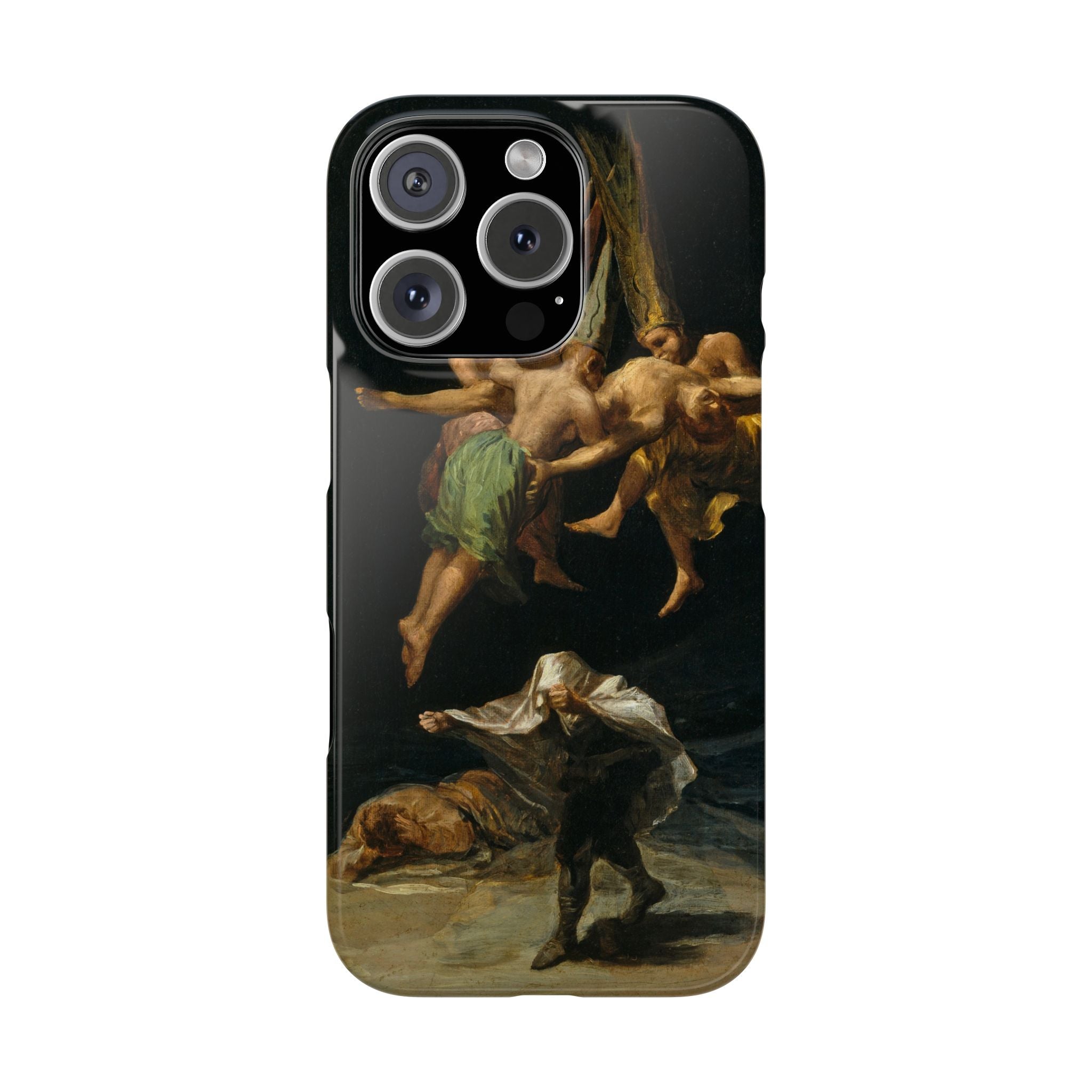 Witches’ Flight by Francisco de Goya - iPhone Slim Case