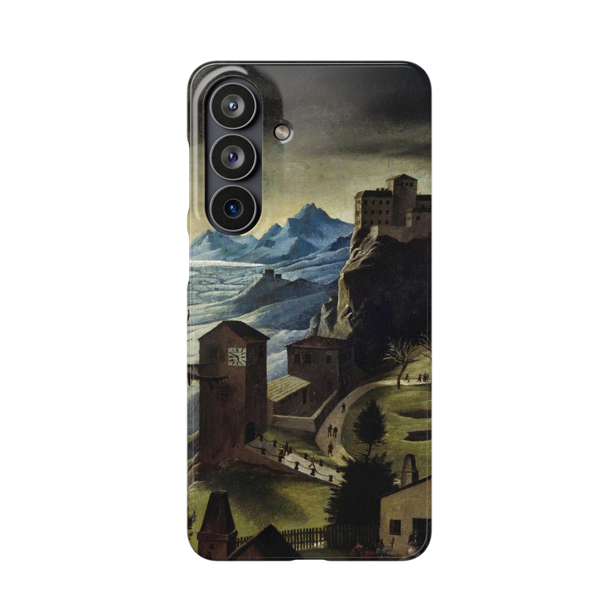 Landschaft mit Burg by Franz Sedlacek - Samsung Slim Case