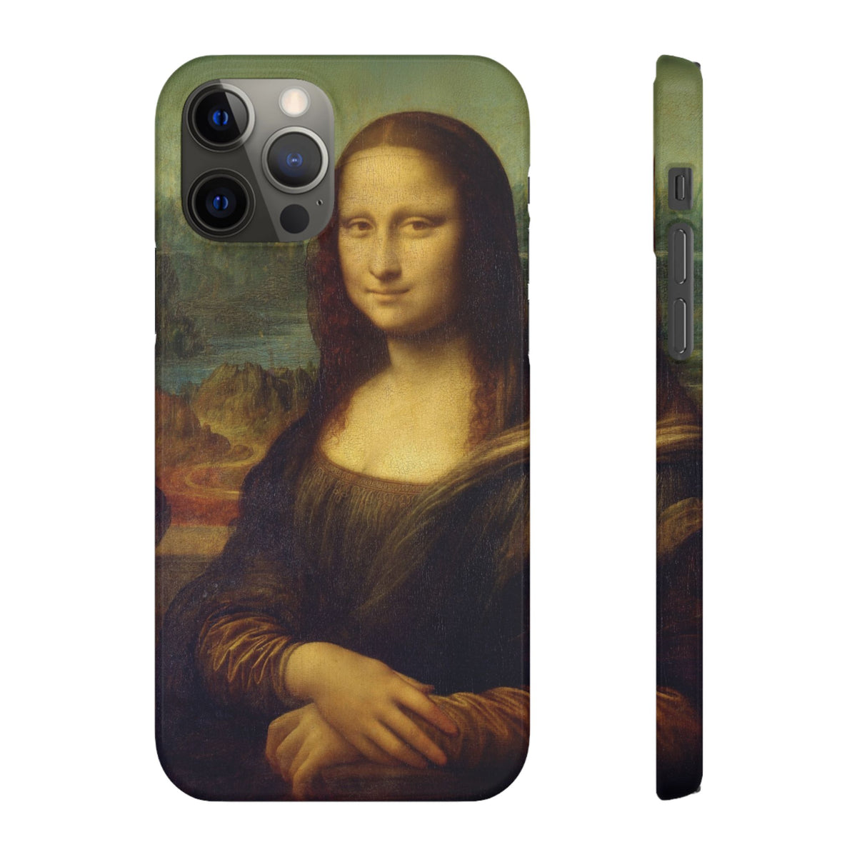 Mona Lisa by Leonardo da Vinci - iPhone Slim Case