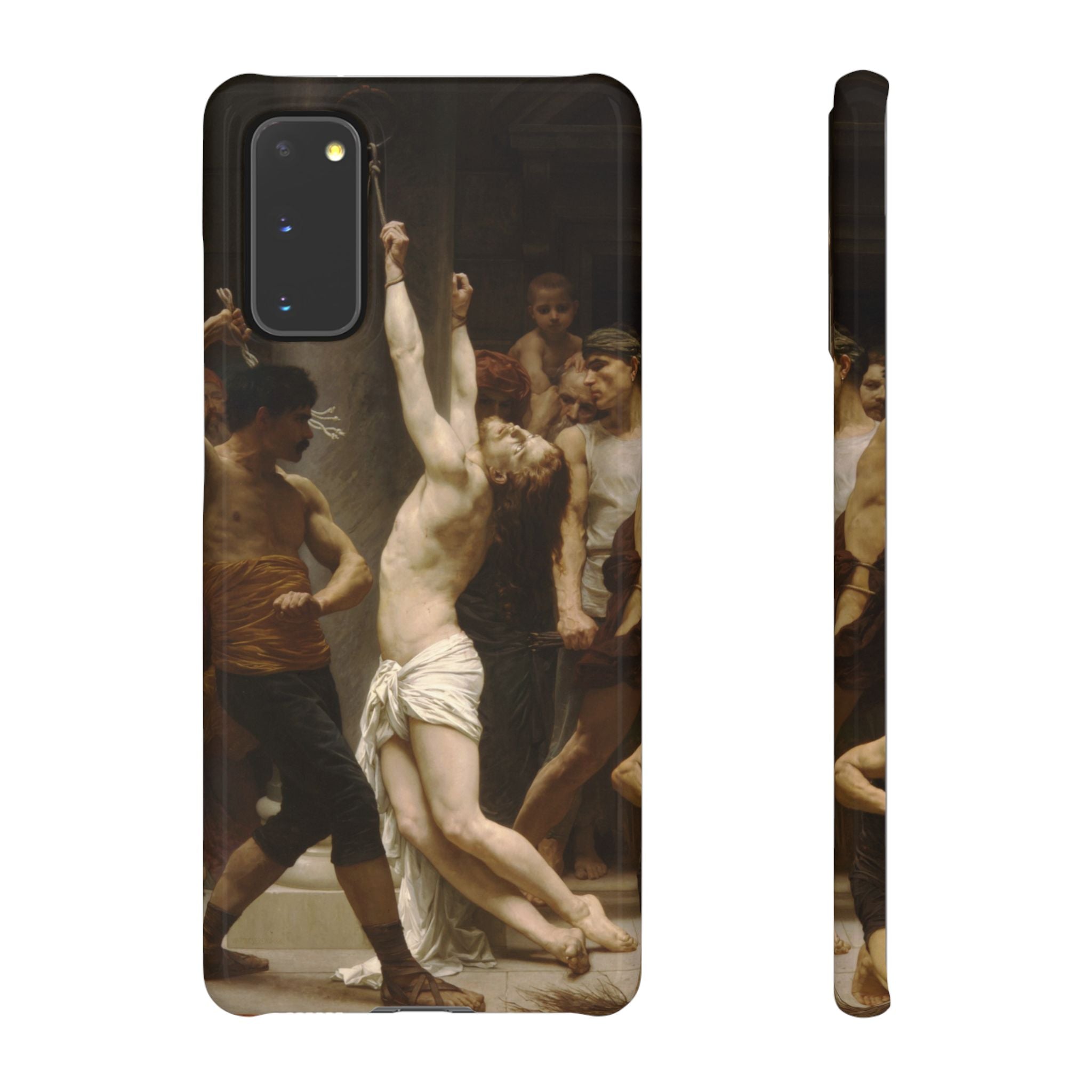 The Flagellation of Our Lord Jesus Christ by William-Adolphe Bouguereau - Samsung Slim Case