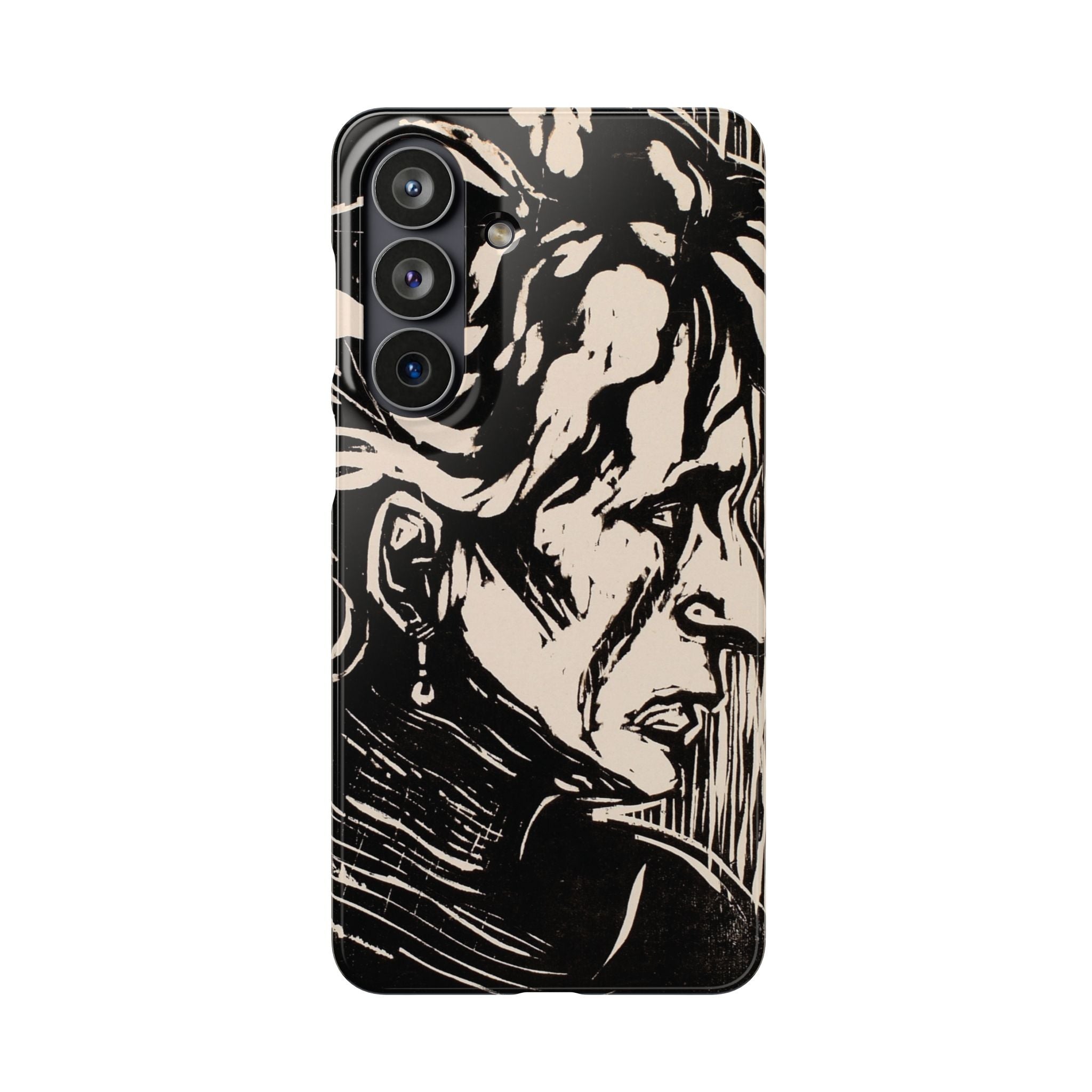Portrait of an Elderly Lady by Edvard Munch - Samsung Slim Case