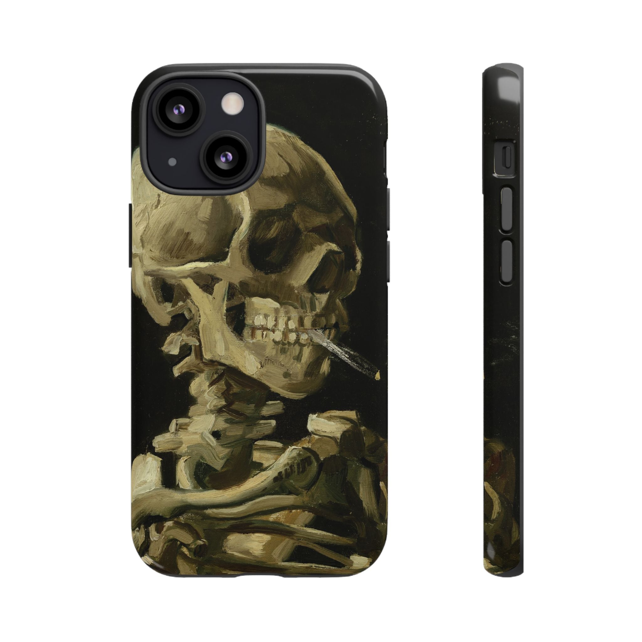 Head of a Skeleton with a Burning Cigarette by Vincent van Gogh - iPhone Tough Case