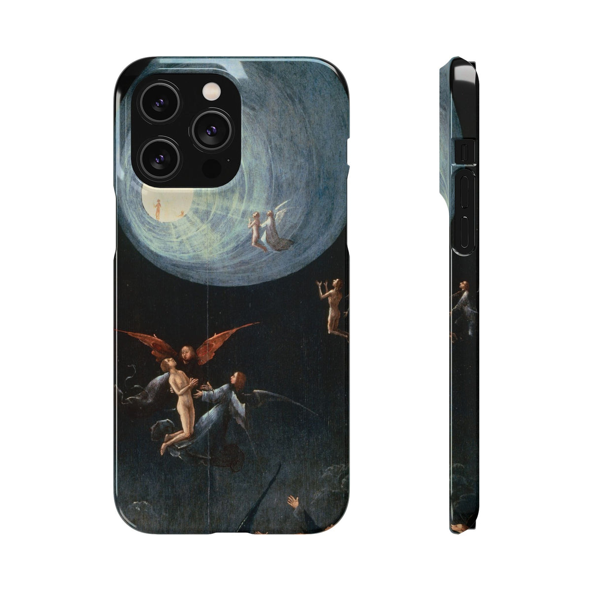 Visions of the Hereafter Ascent of the Blessed by Hieronymus Bosch - iPhone Slim Case
