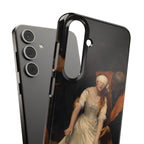 The Execution of Lady Jane Grey by Paul Delaroche - Samsung Slim Case