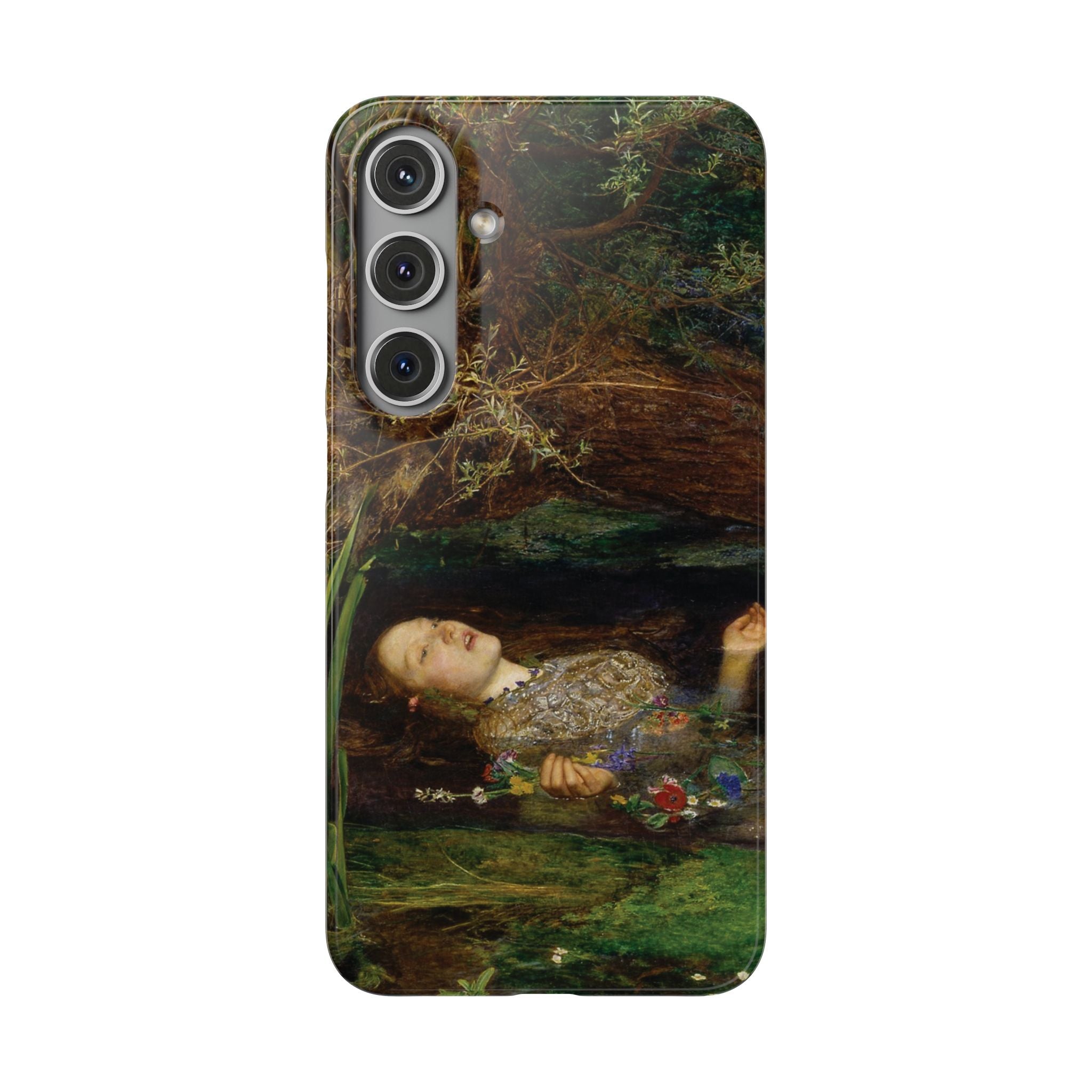 Ophelia by John Everett Millais - Samsung Slim Case