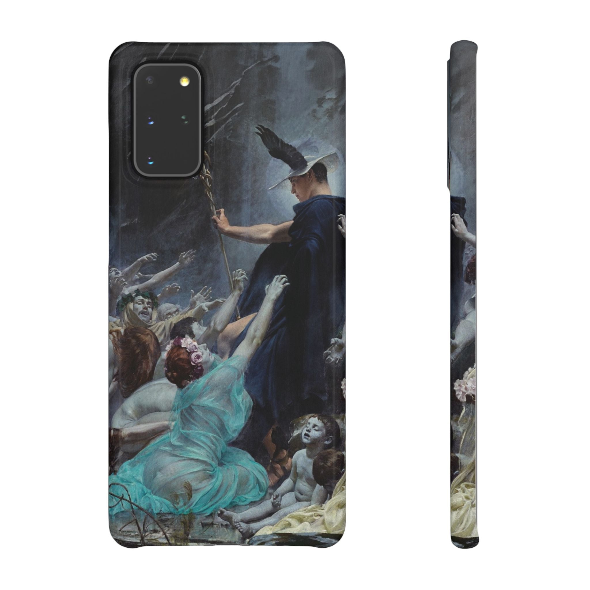 The Souls of Acheron by Adolf Hiremy-Hirschl - Samsung Slim Case