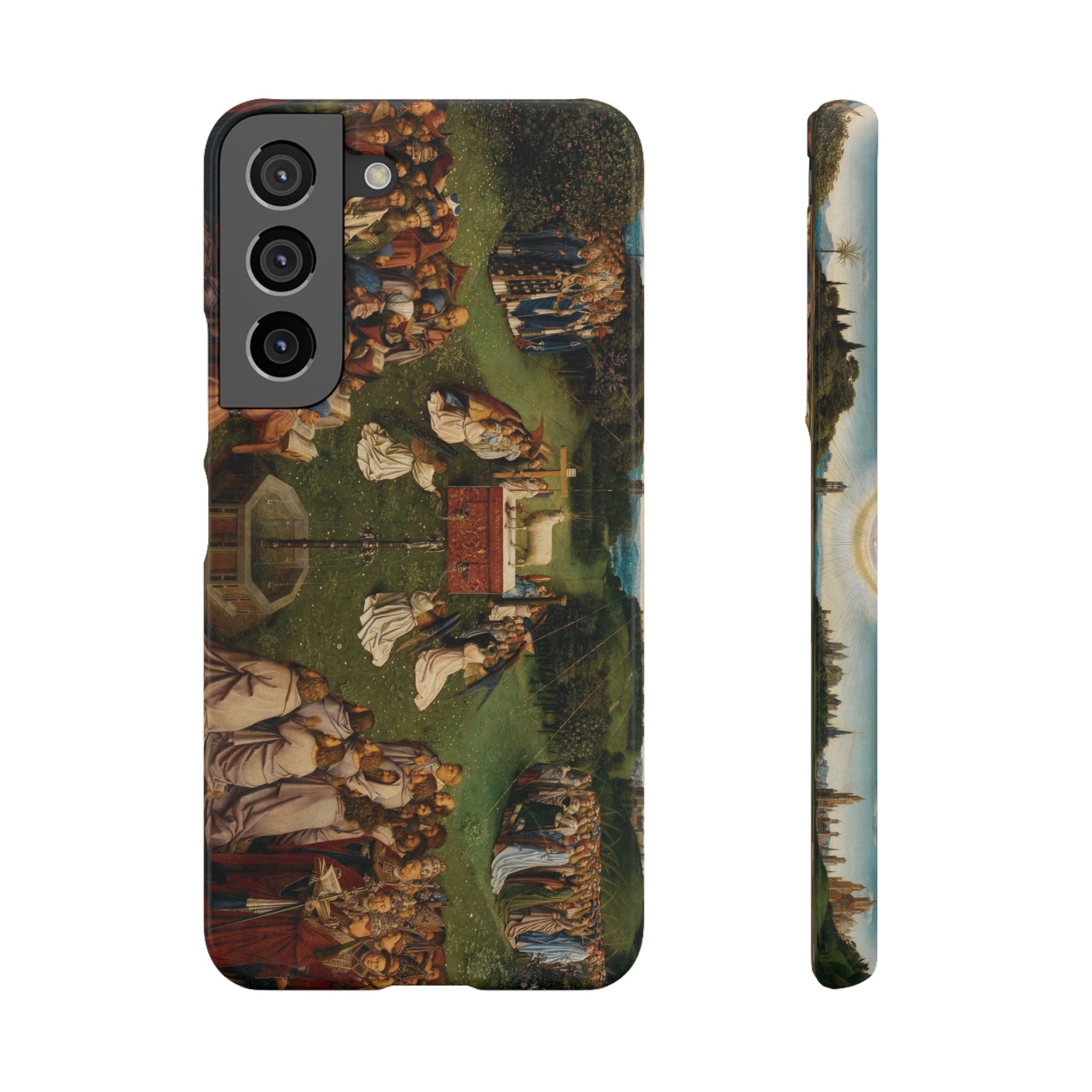 Adoration of the Lamb from the Ghent Altarpiece by Hubert van Eyck - Samsung Slim Case