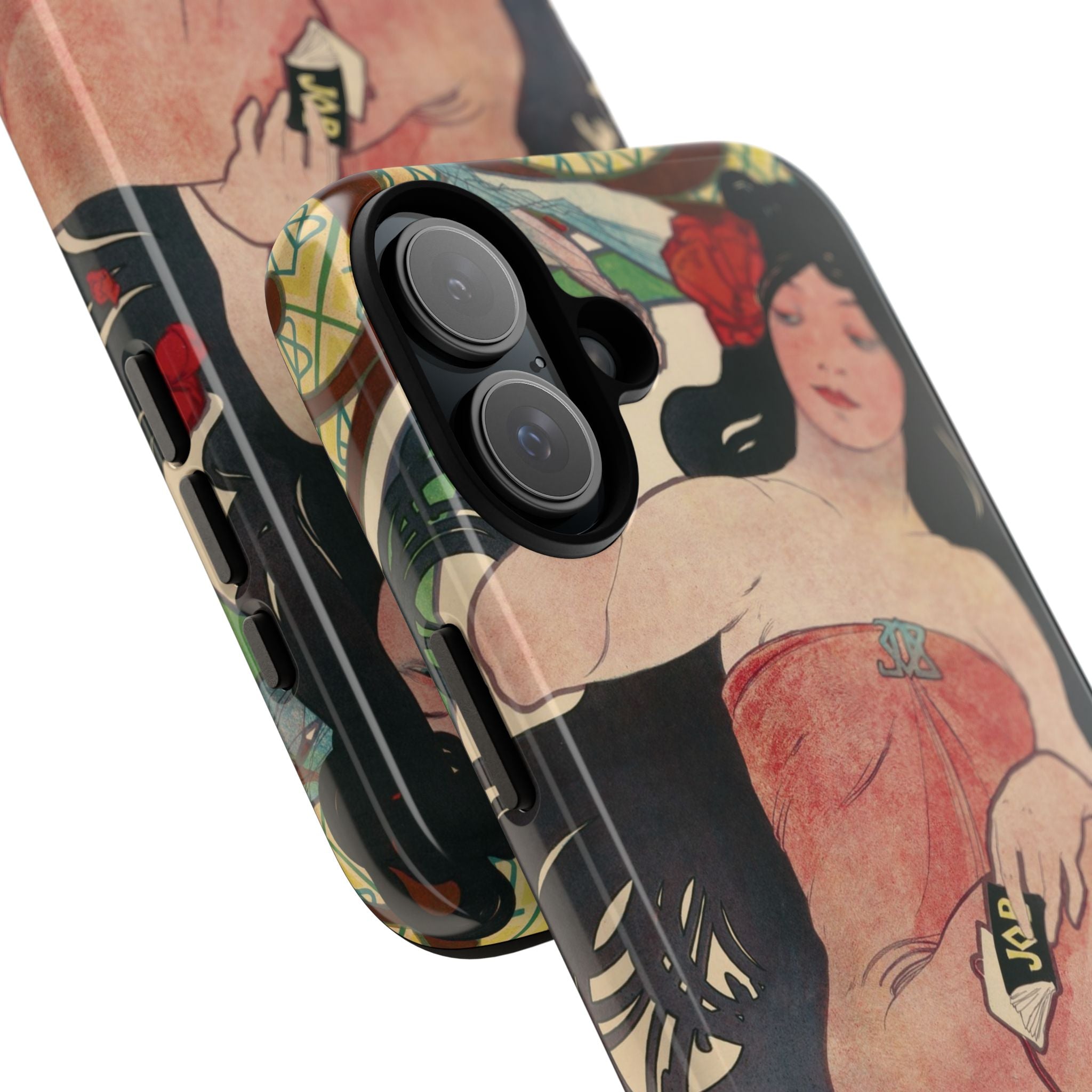 JOB by Alphonse Mucha - iPhone Tough Case