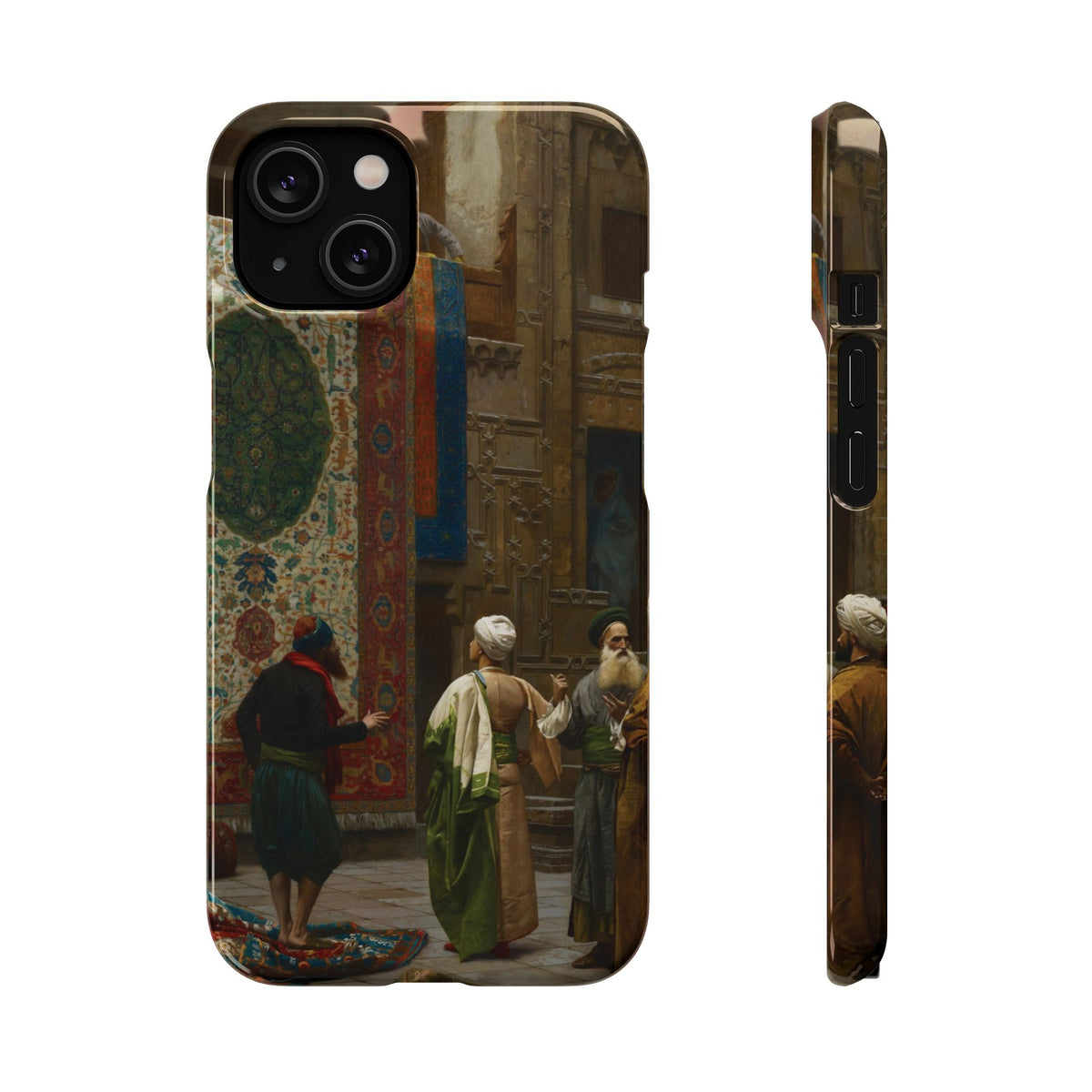 The Carpet Merchant by Jean-Leon Gerome - iPhone Slim Case