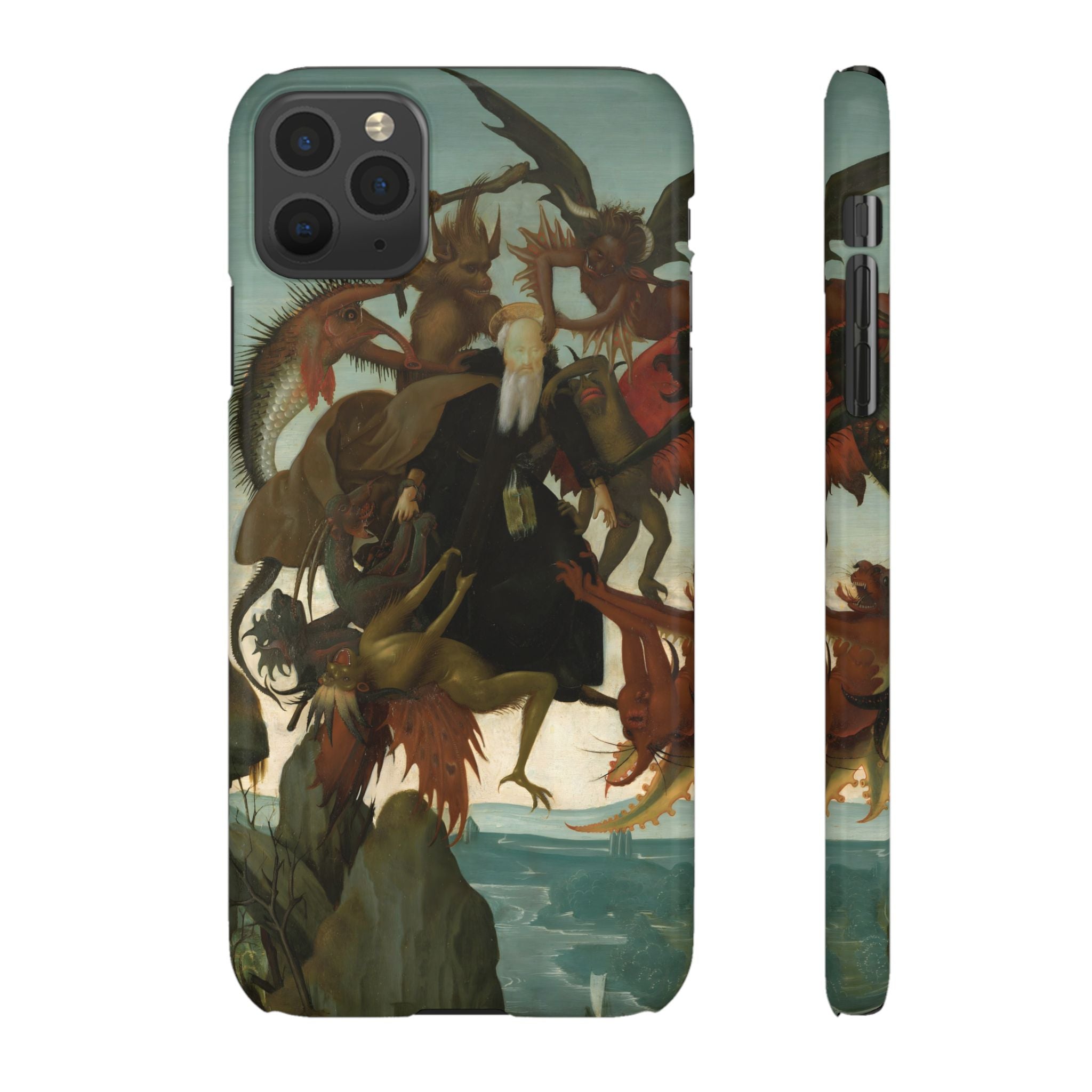 The Torment of Saint Anthony by Michelangelo Buonarroti - iPhone Slim Case