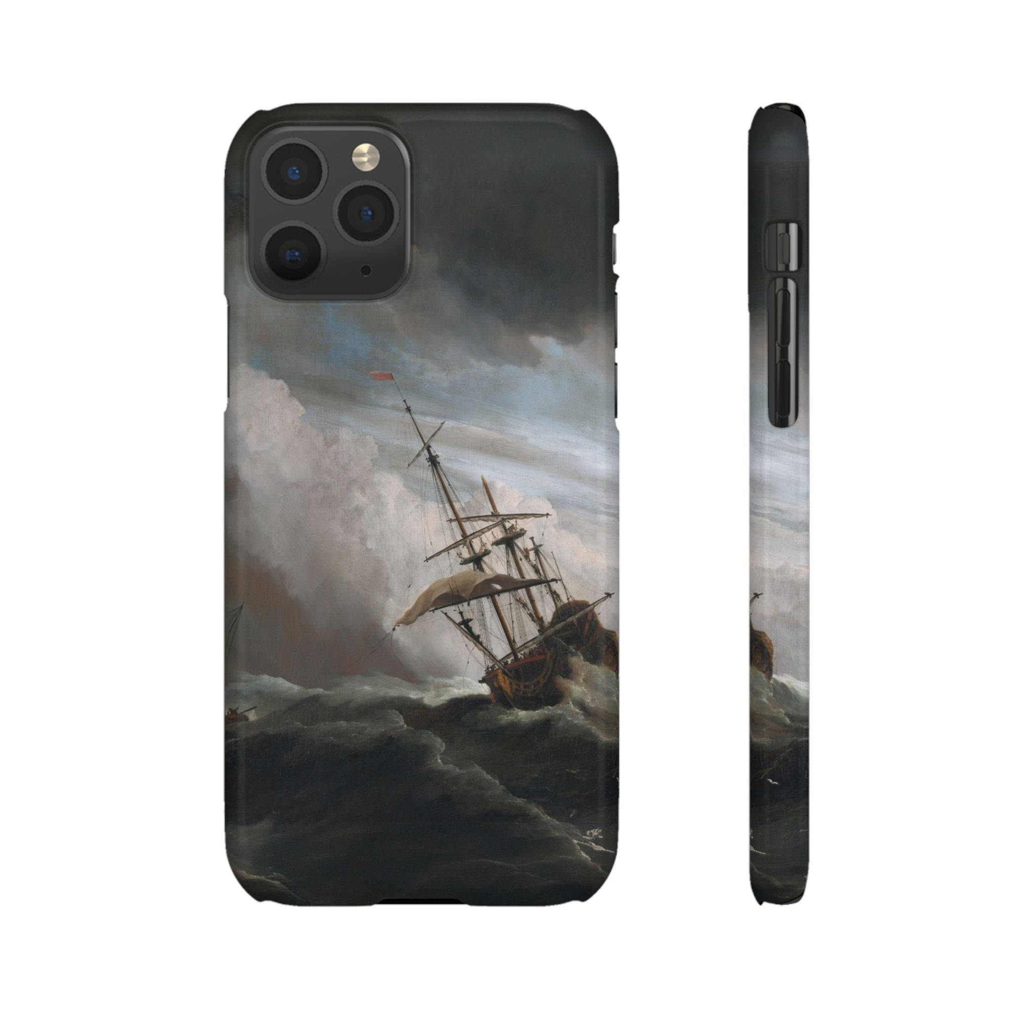 The Gust by Willem van de Velde - iPhone Slim Case