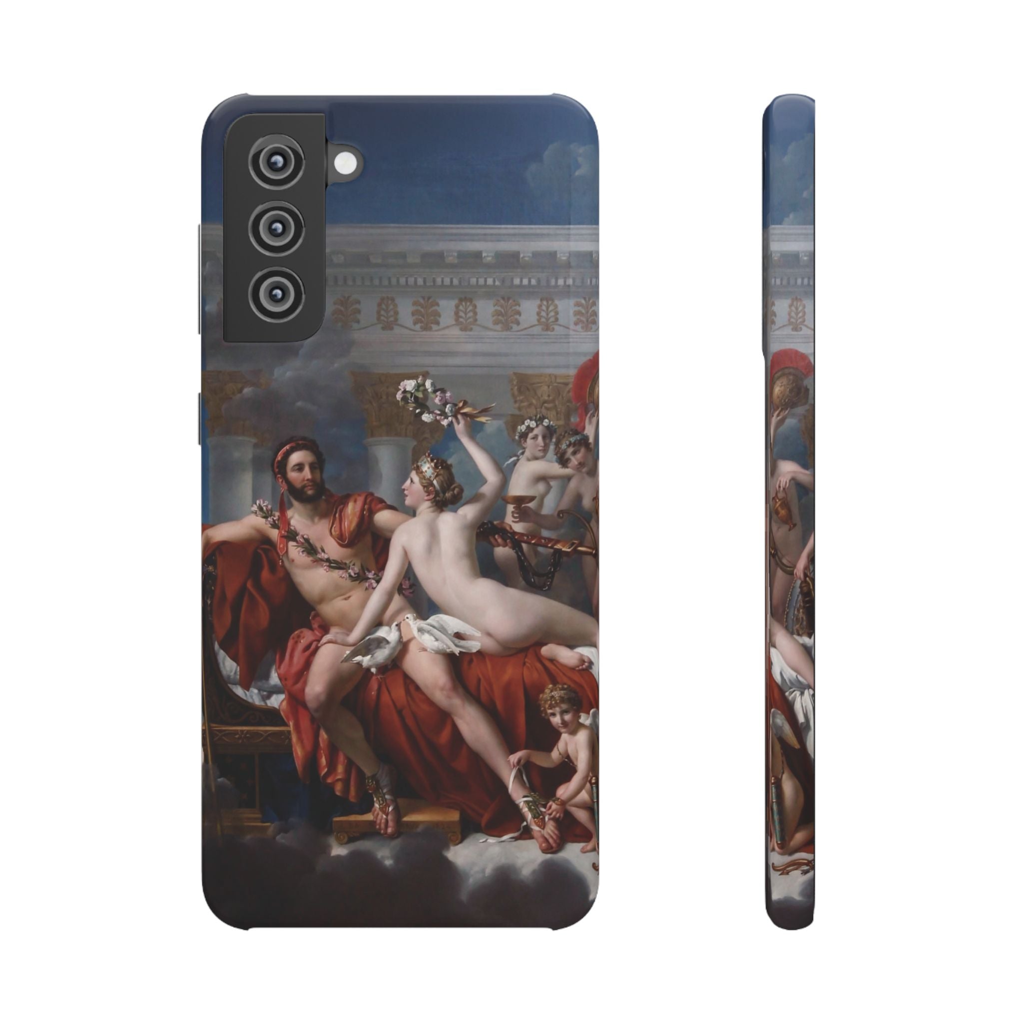 The Death of Marat by Jacques-Louis David - Samsung Slim Case