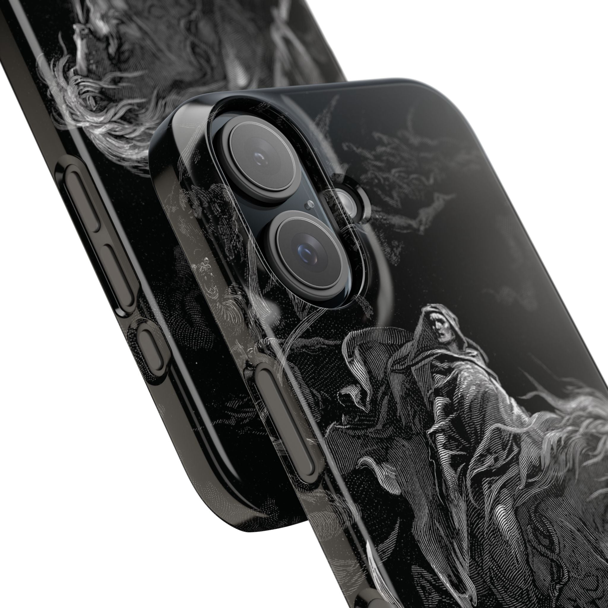 Death on the Pale Horse by Gustave Dore - iPhone Slim Case