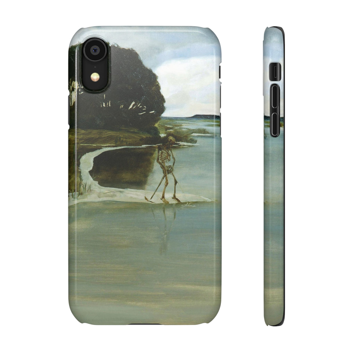 Death Peeing by Max Klinger - iPhone Slim Case