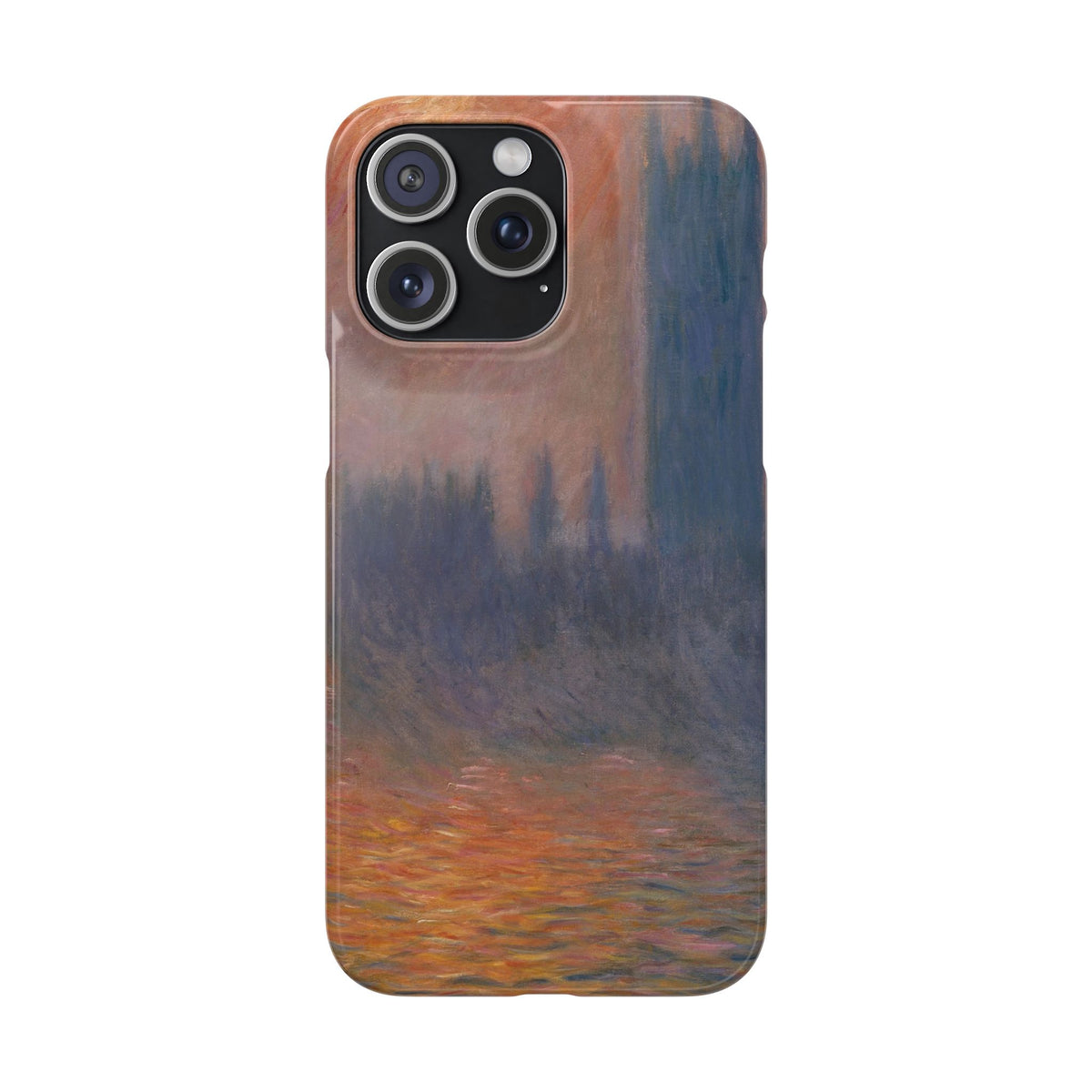 The Houses of Parliament Sunset by Claude Monet - iPhone Slim Case