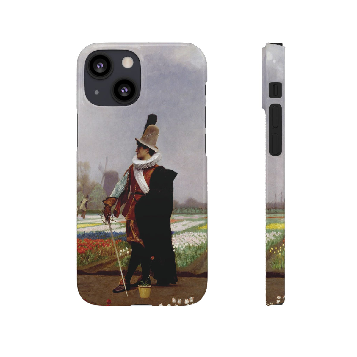 The Tulip Folly by Jean-Leon Gerome - iPhone Slim Case