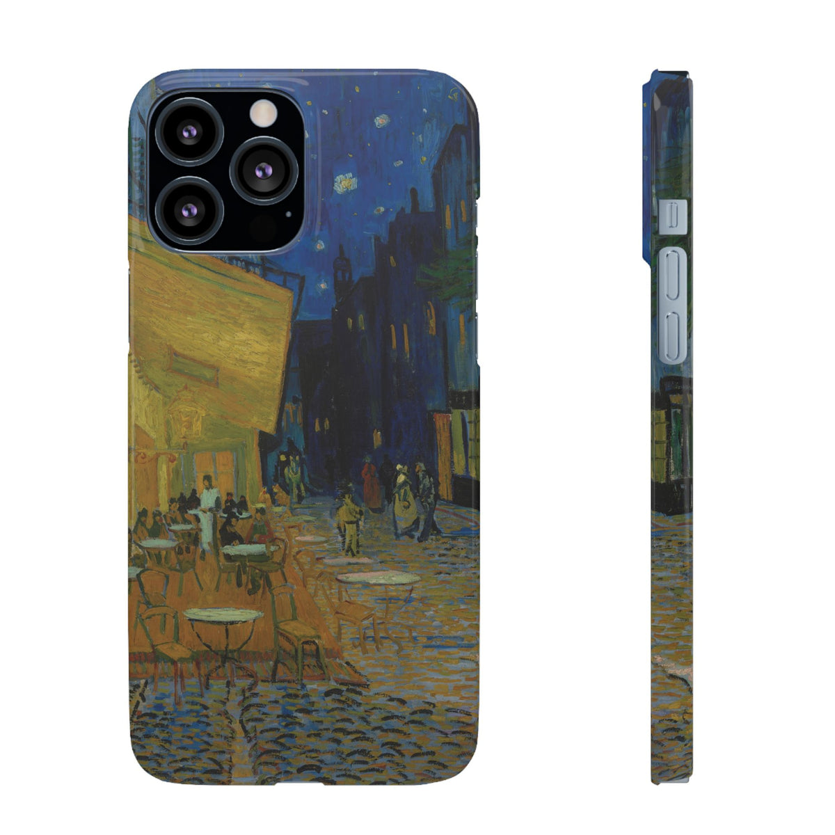 Café Terrace at Night by Vincent van Gogh - iPhone Slim Case