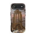 Monastery Graveyard in the Snow by Caspar David Friedrich - iPhone Tough Case