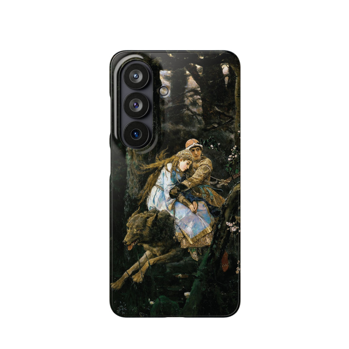 Ivan Tsarevich Riding the Grey Wolf by Viktor Vasnetsov - Samsung Slim Case