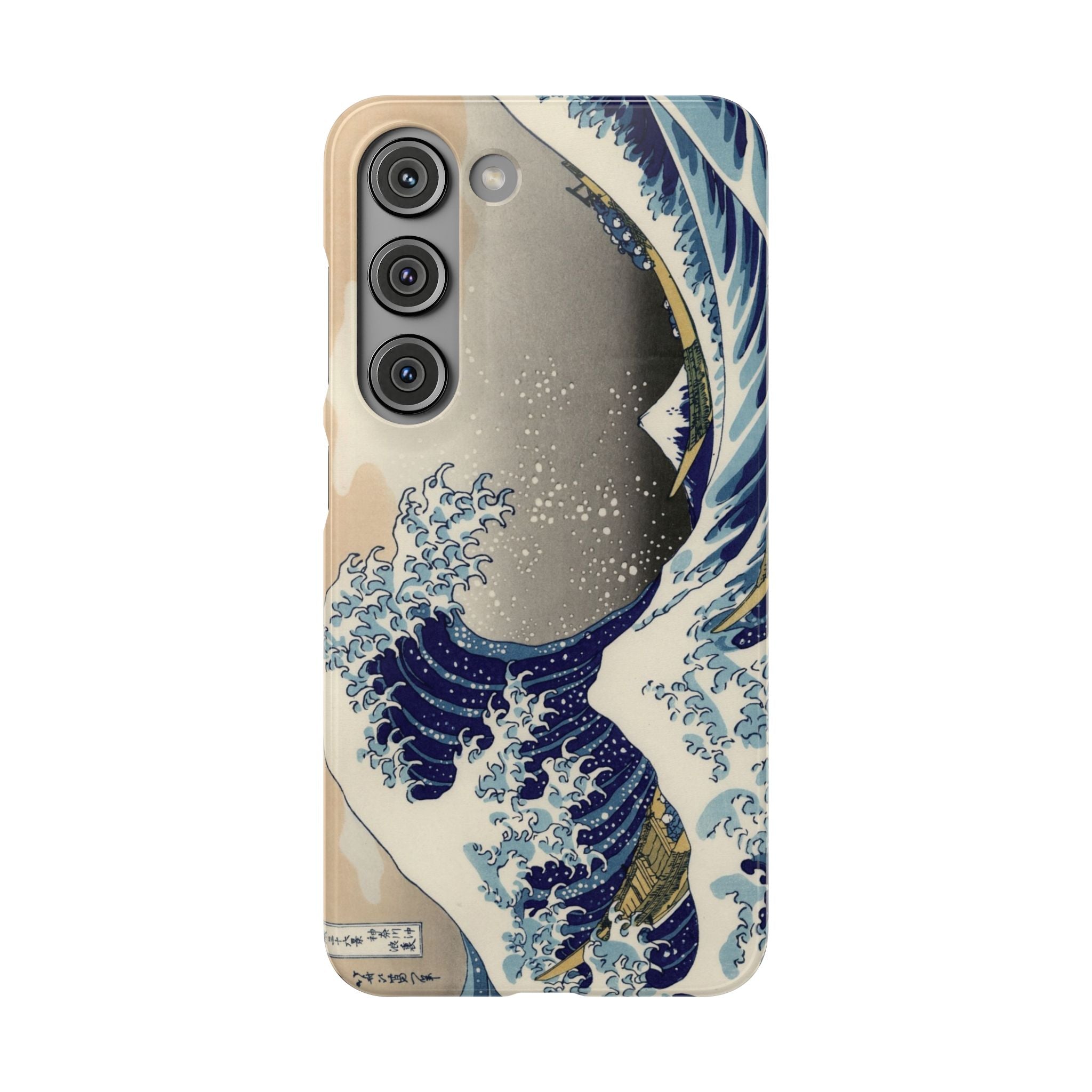The Great Wave off Kanagawa by Hokusai - Samsung Slim Case