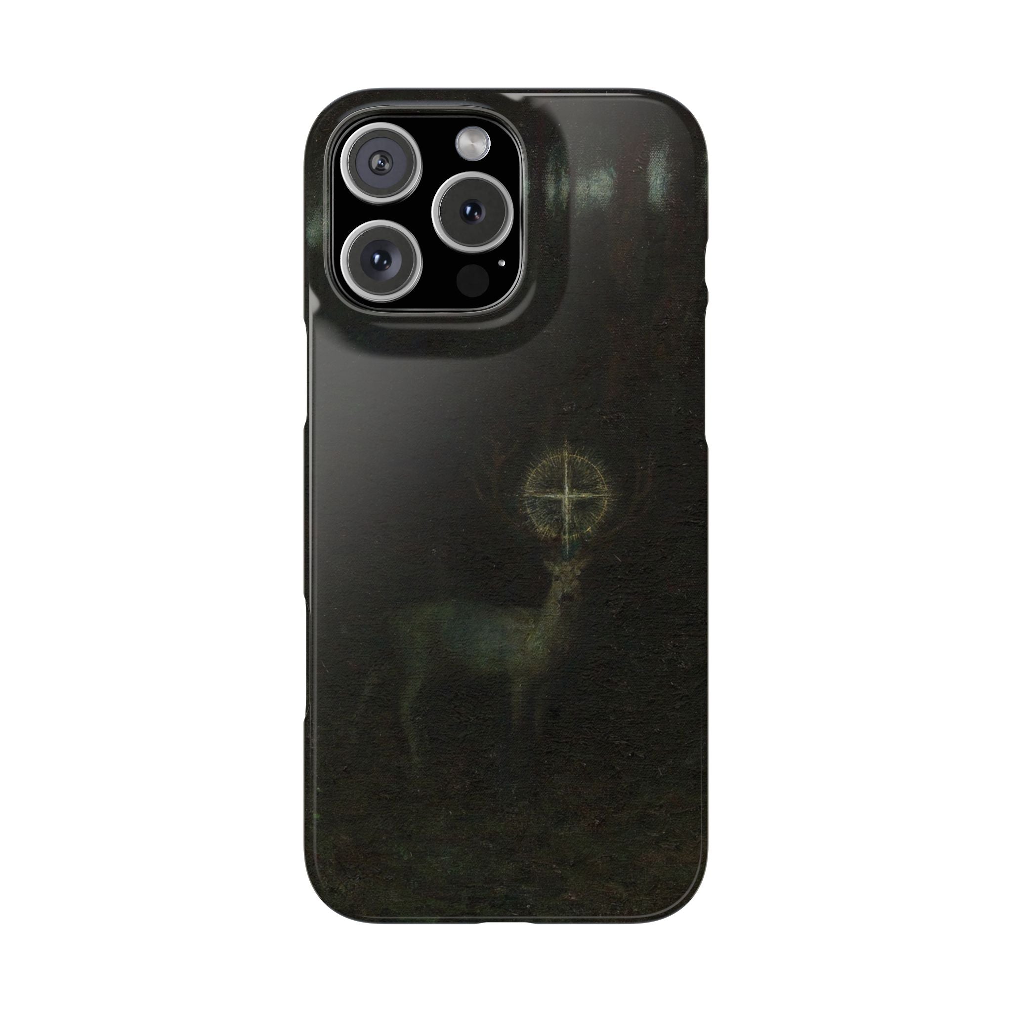 The Vision of Saint Hubert by Franz von Stuck - iPhone Slim Case
