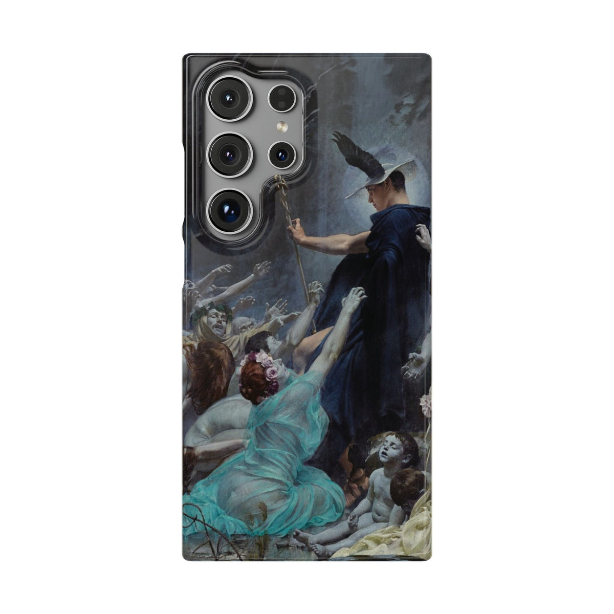The Souls of Acheron by Adolf Hiremy-Hirschl - Samsung Slim Case