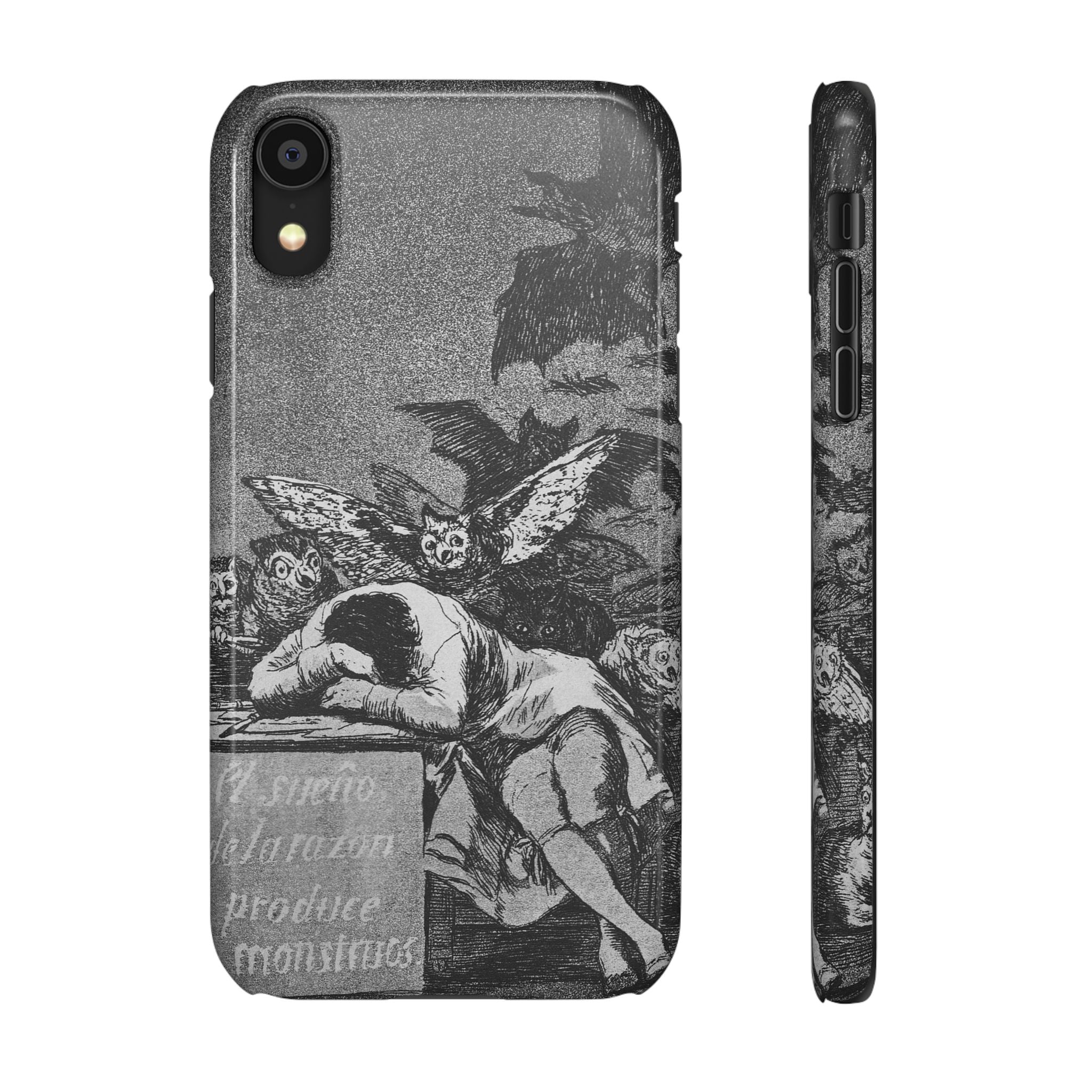The Sleep of Reason Produces Monsters by Francisco Goya - iPhone Slim Case